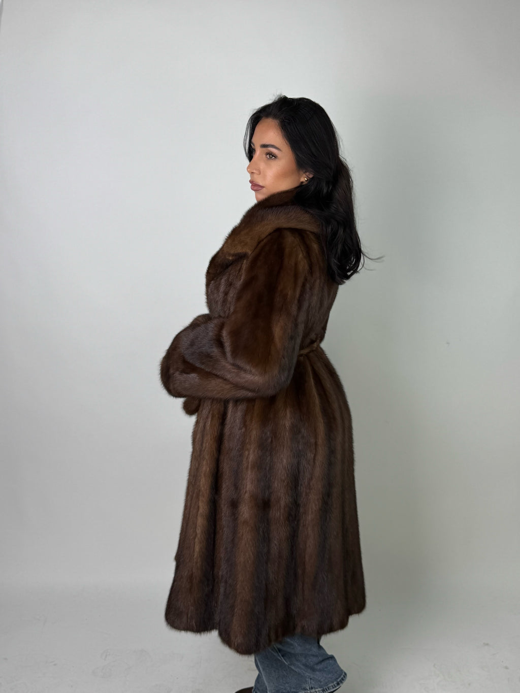 Cappotto in visone N580