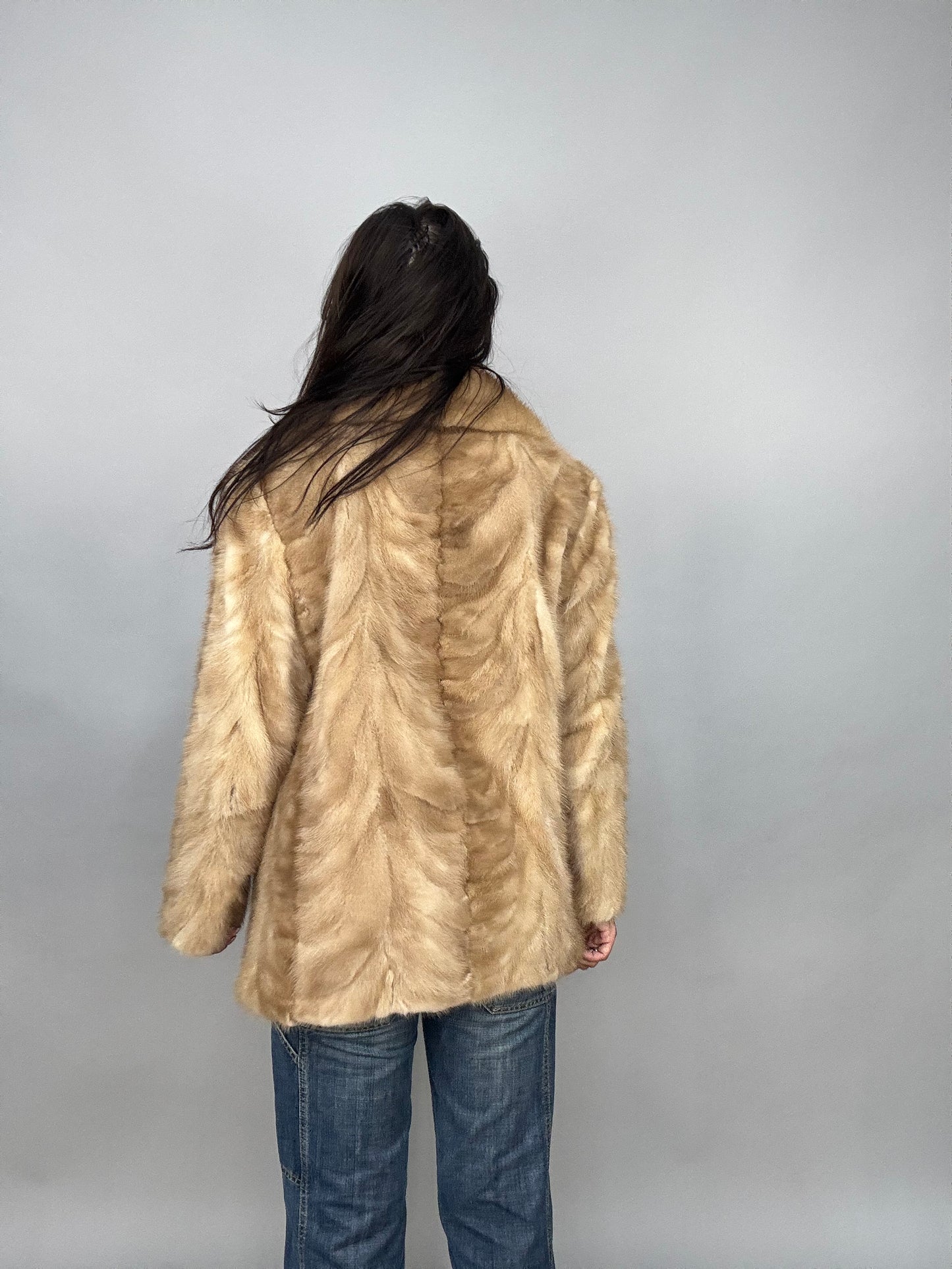 Silver fox jacket