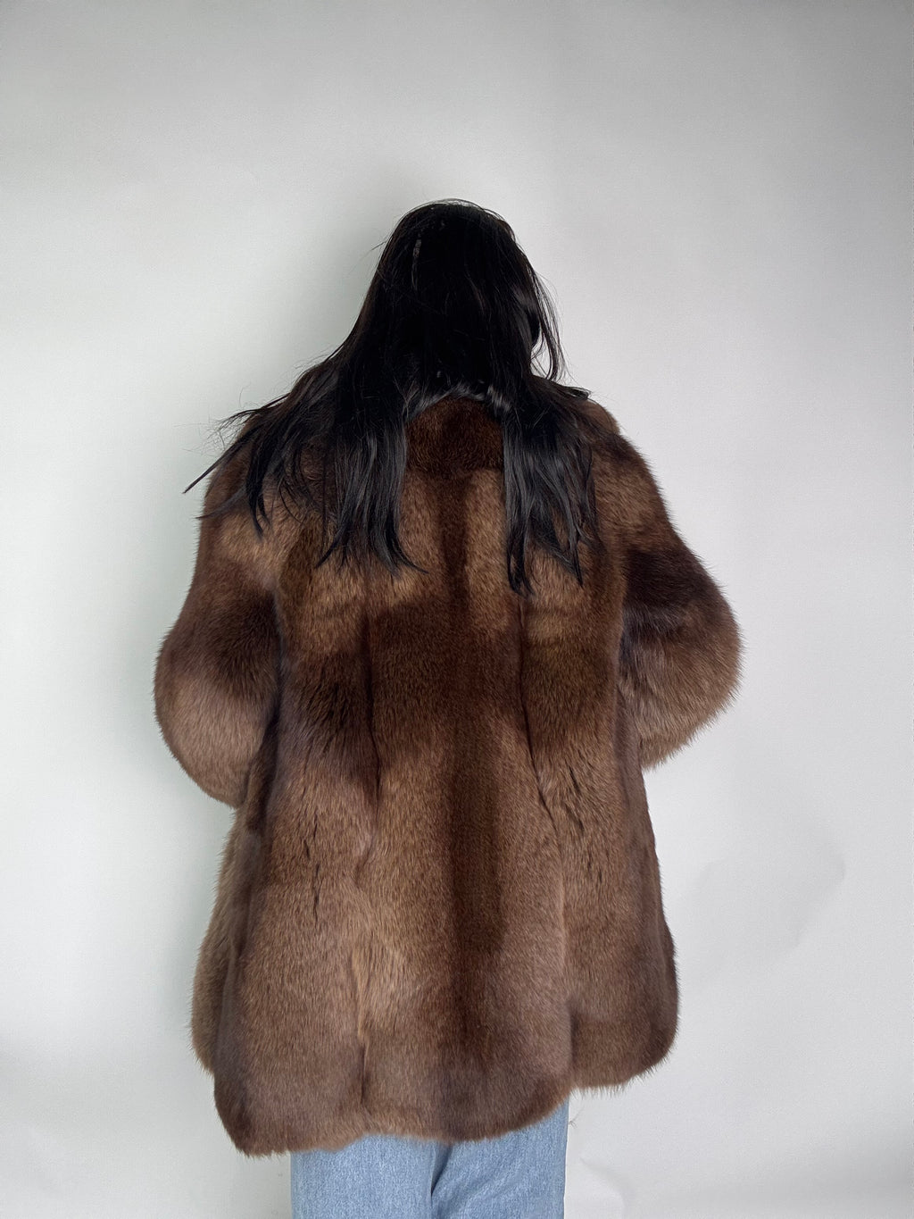 Giacca in volpe della groenlandia N97