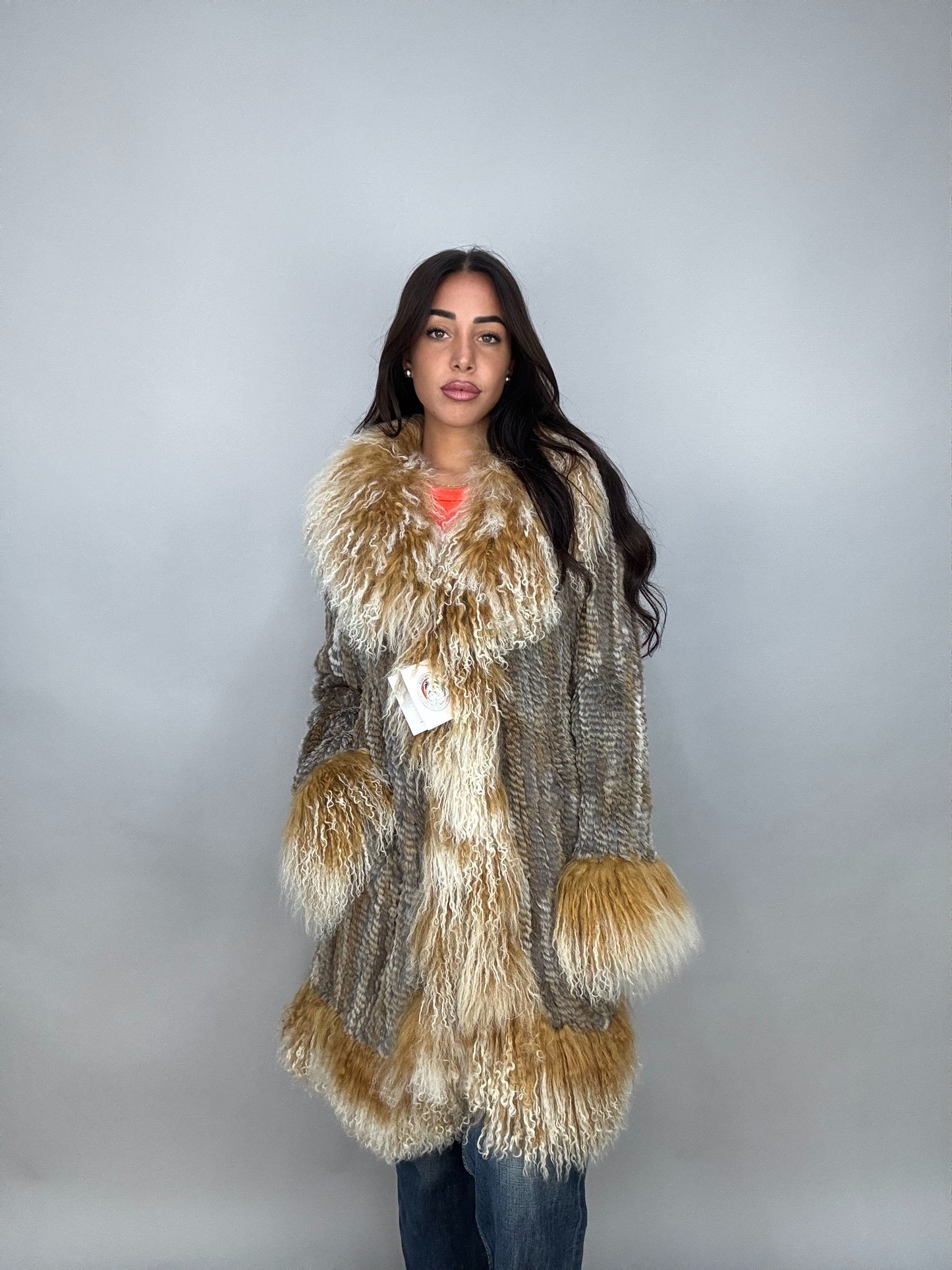 Silver fox jacket