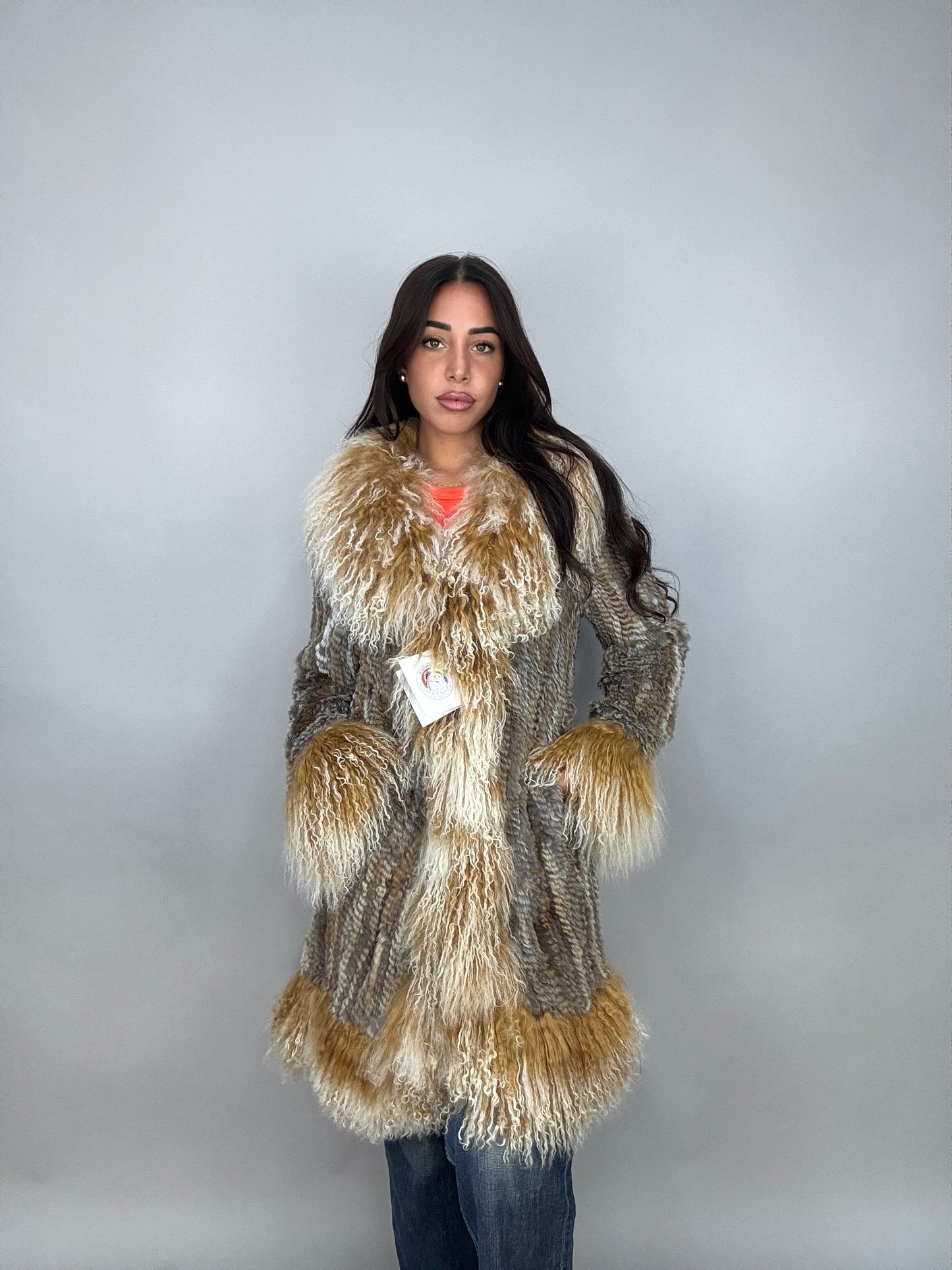 Silver fox jacket
