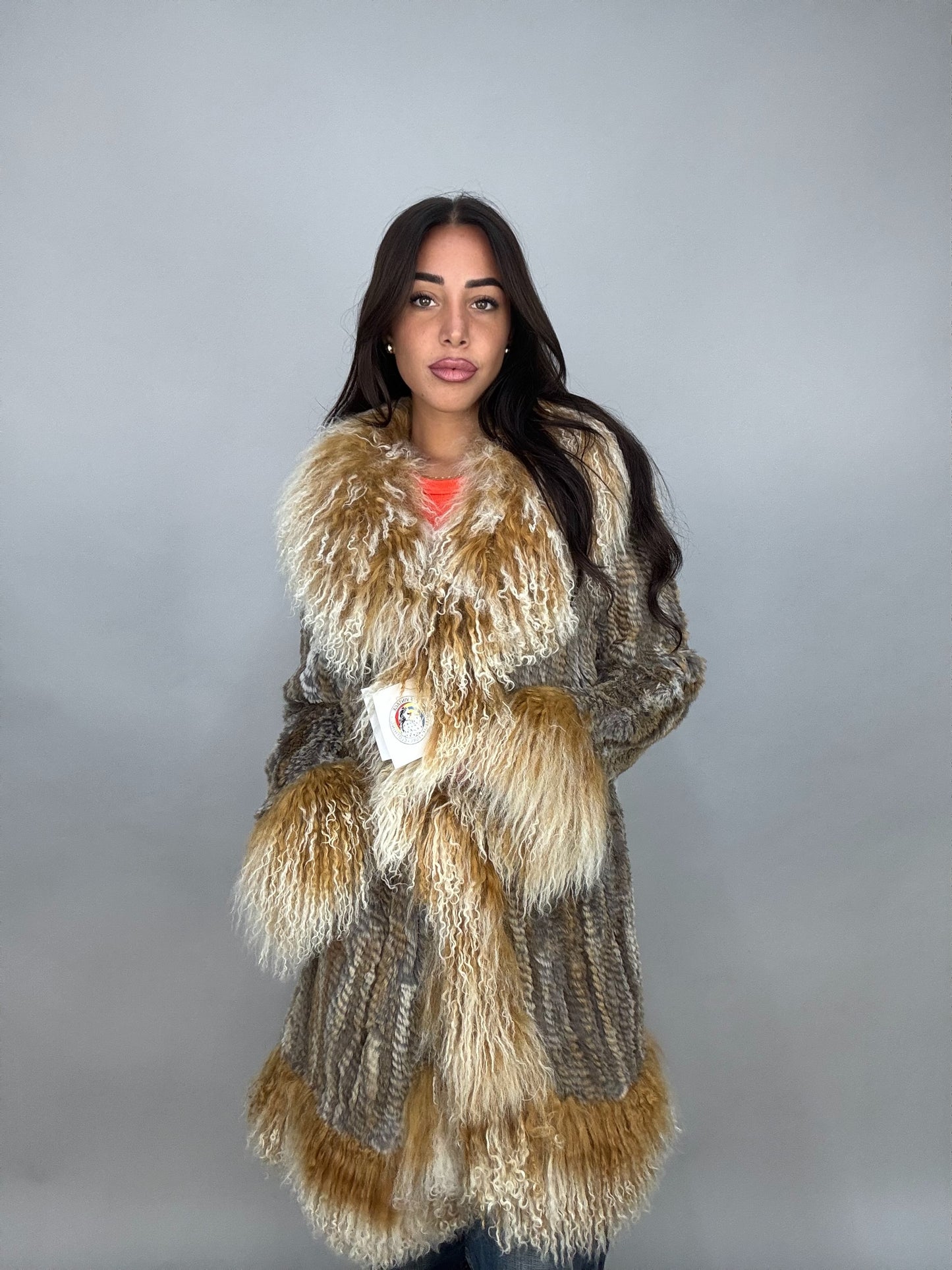 Silver fox jacket