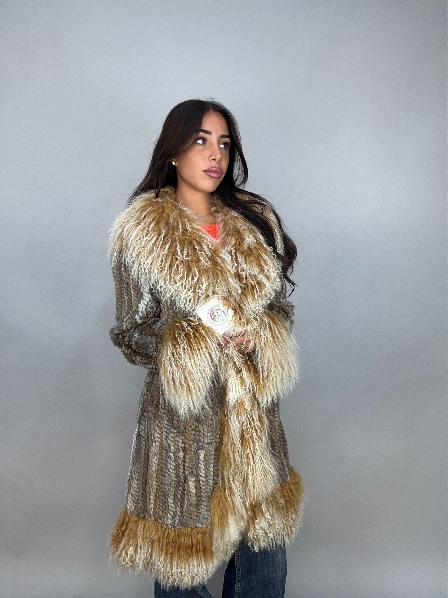 Silver fox jacket