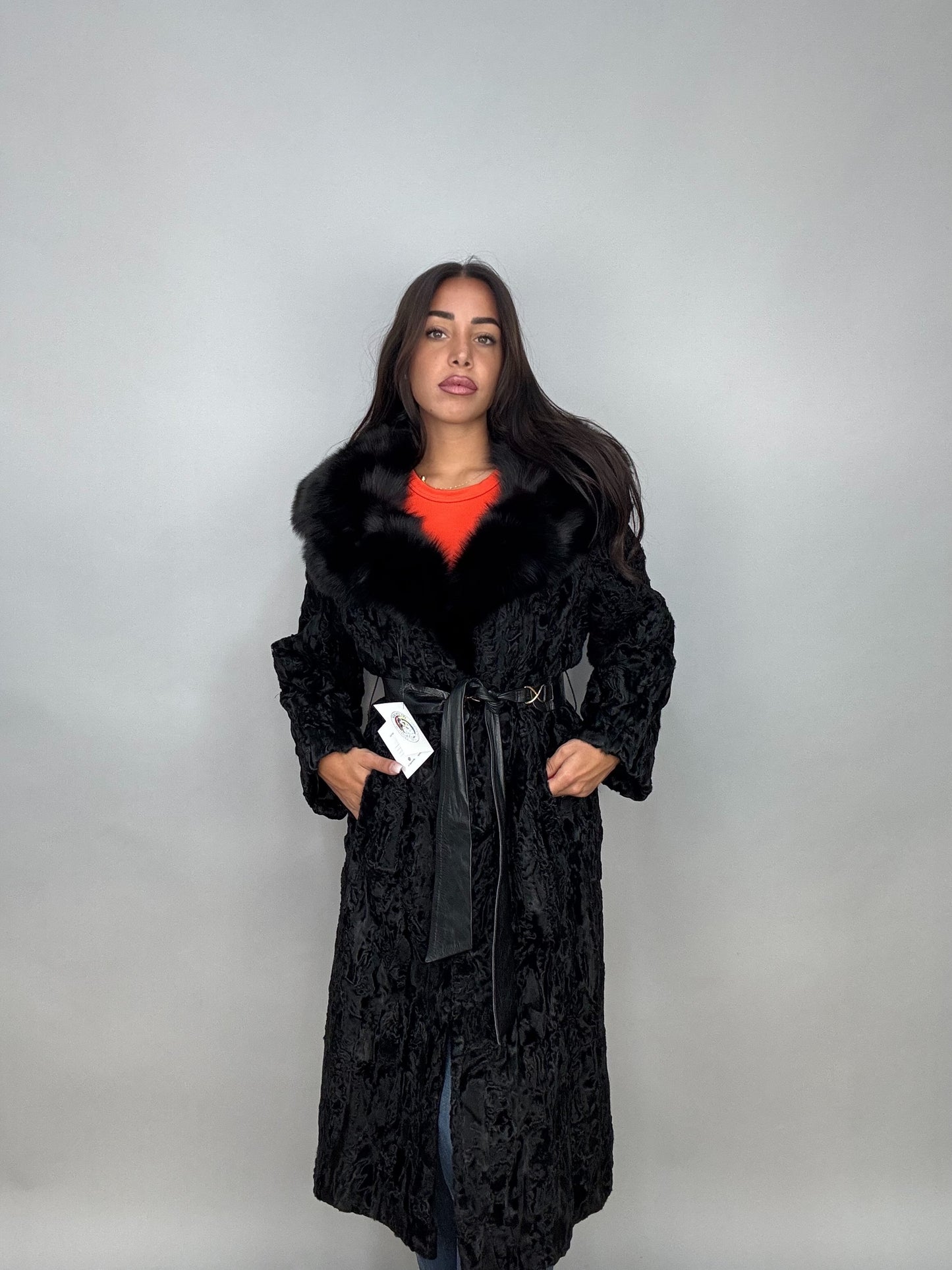 Silver fox jacket