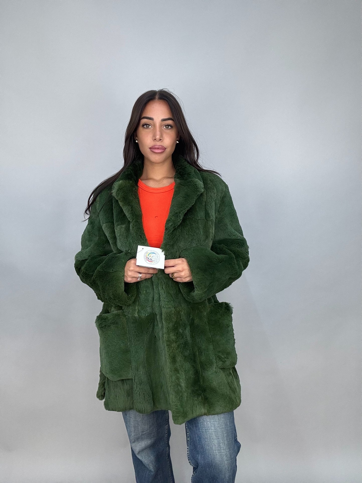 Silver fox jacket