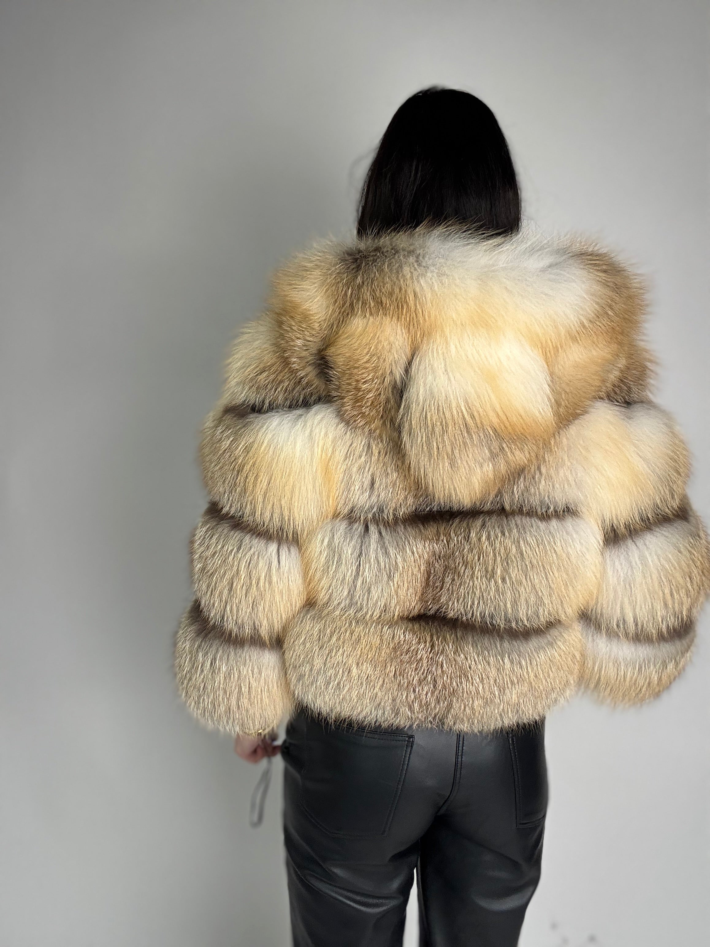Mink Bomber Jacket