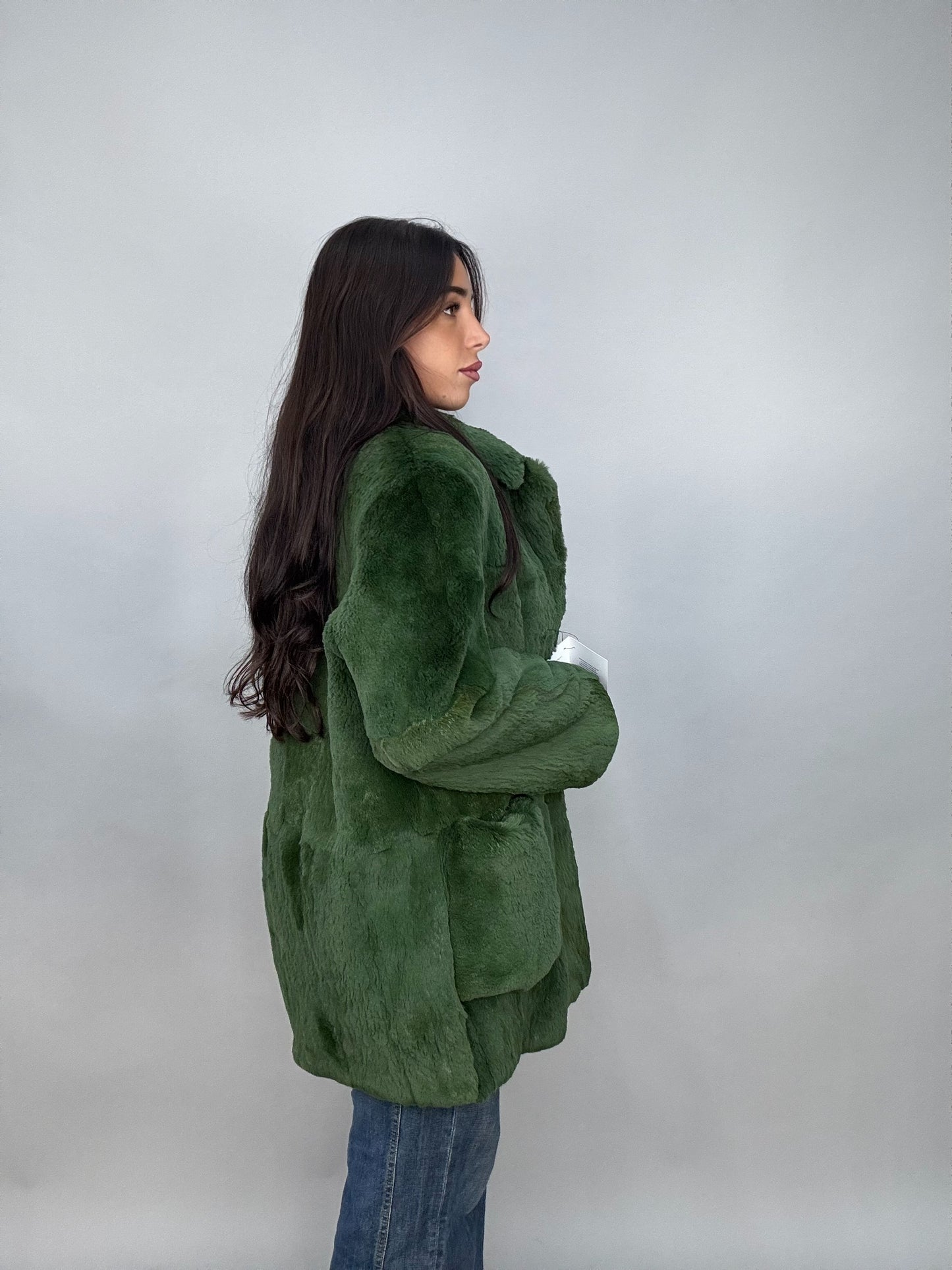 Silver fox jacket