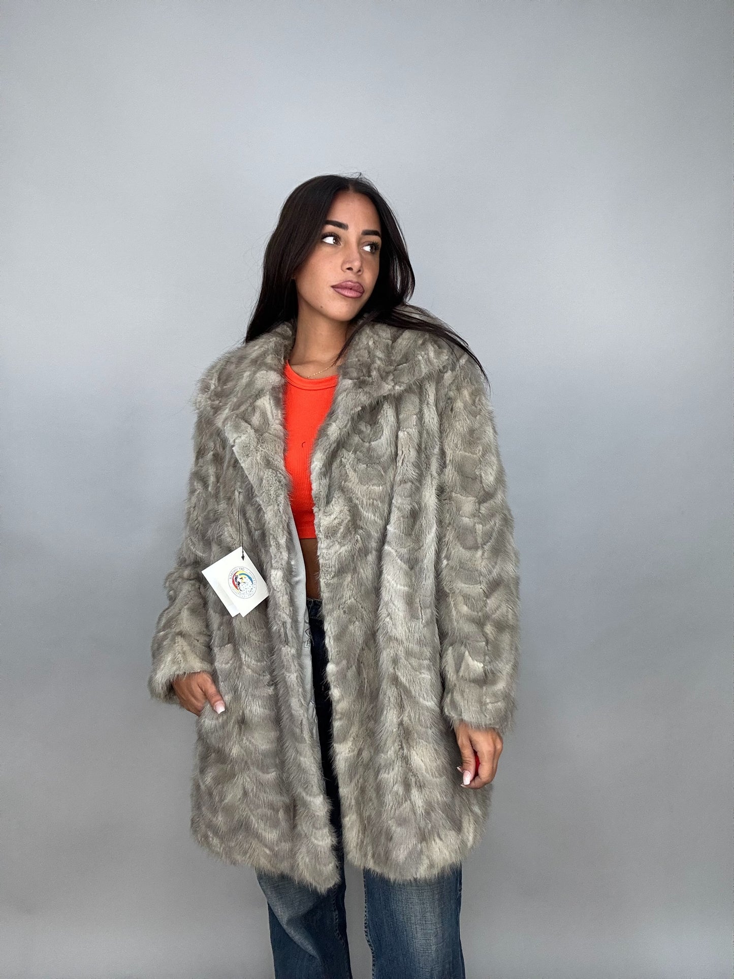 Silver fox jacket