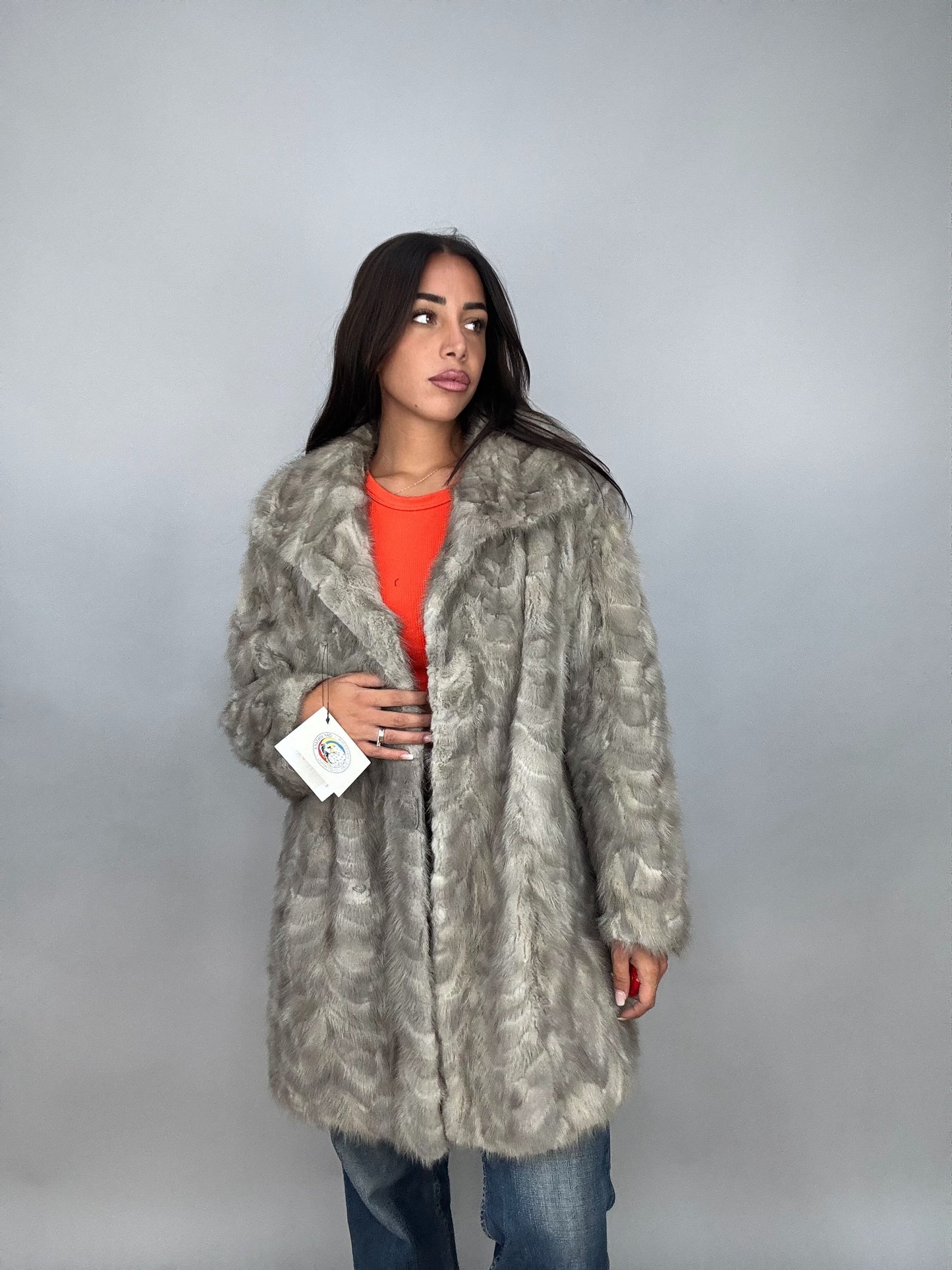 Silver fox jacket