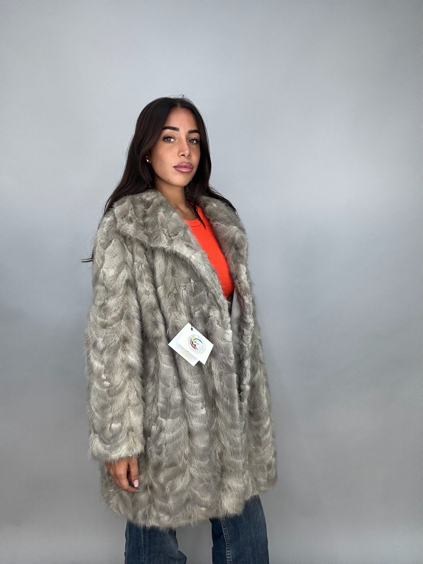 Silver fox jacket
