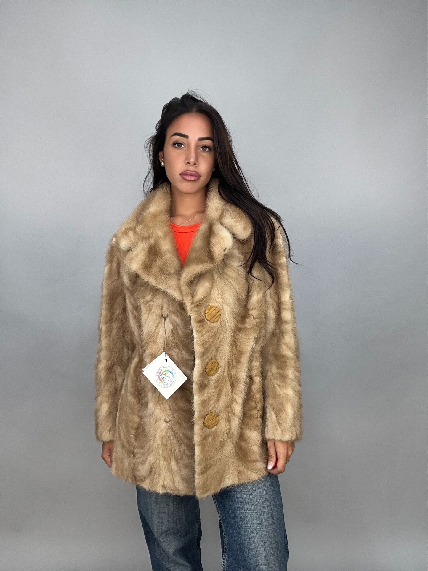 Silver fox jacket