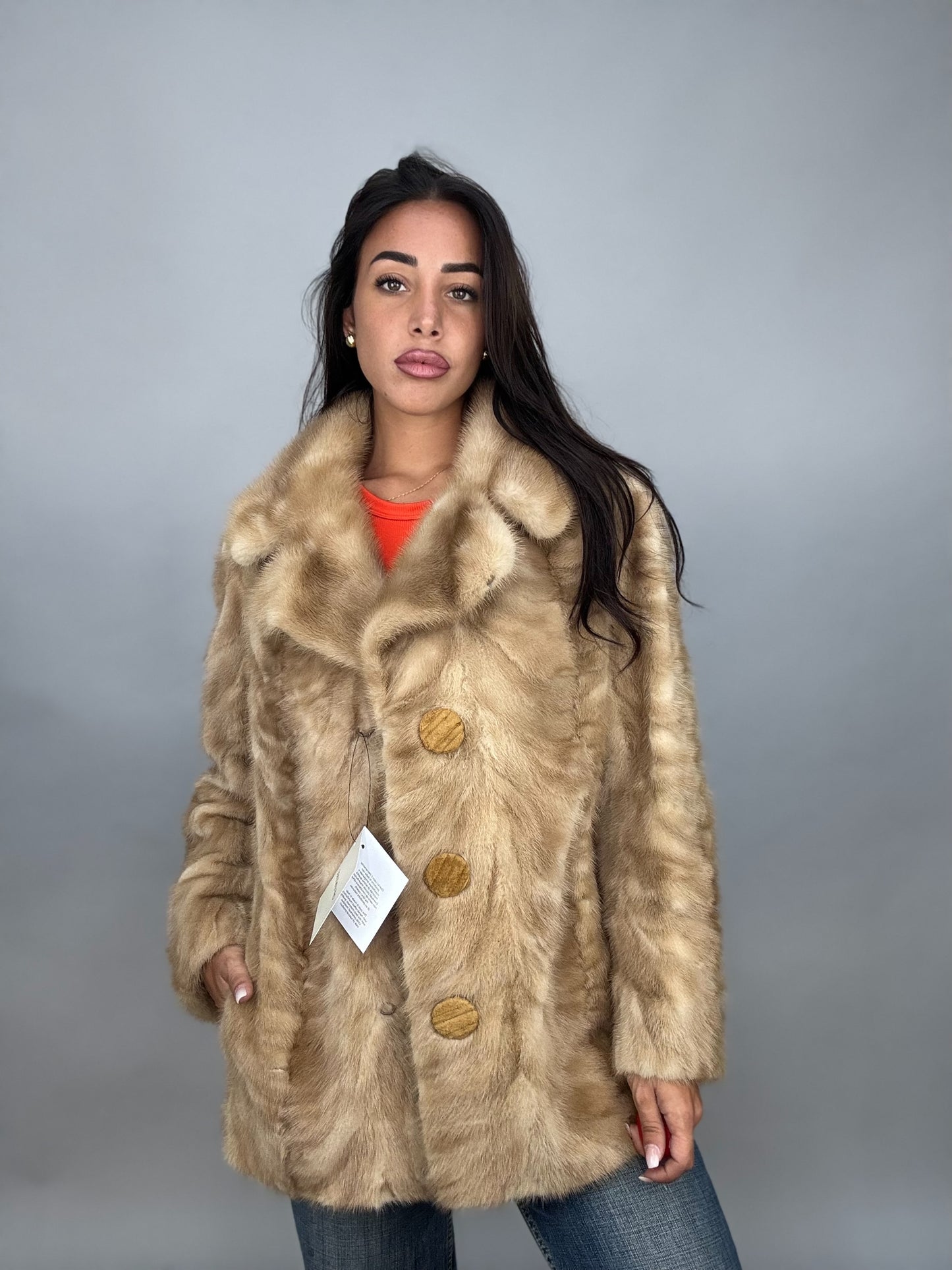 Silver fox jacket