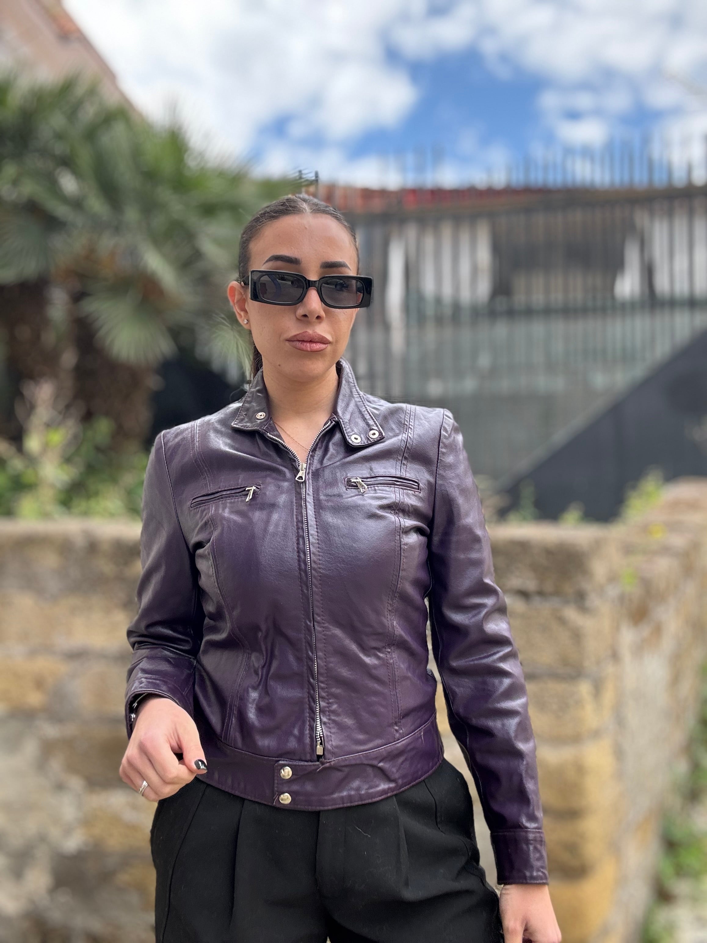 Giacca in pelle
