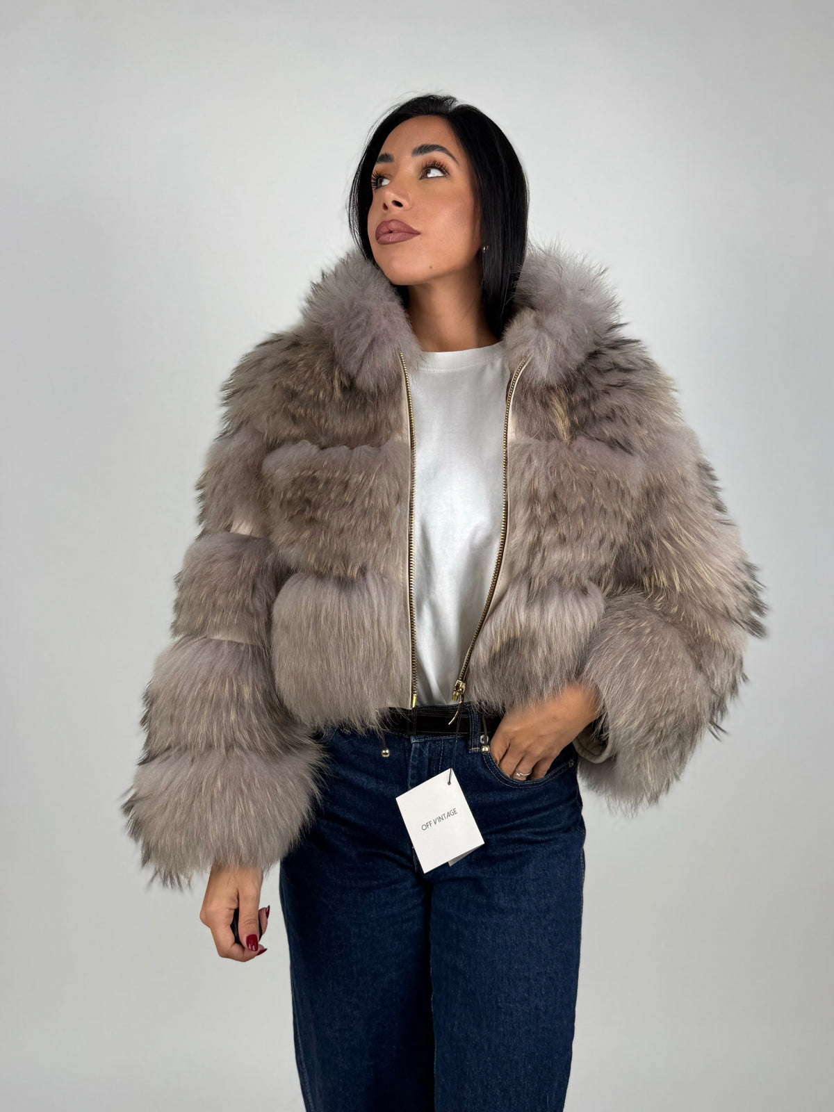 Bomber in volpe silver N86