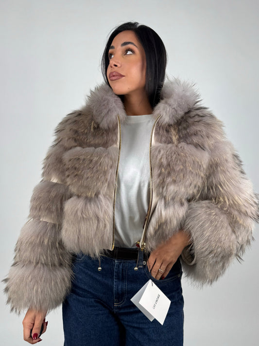 Bomber in volpe silver N86