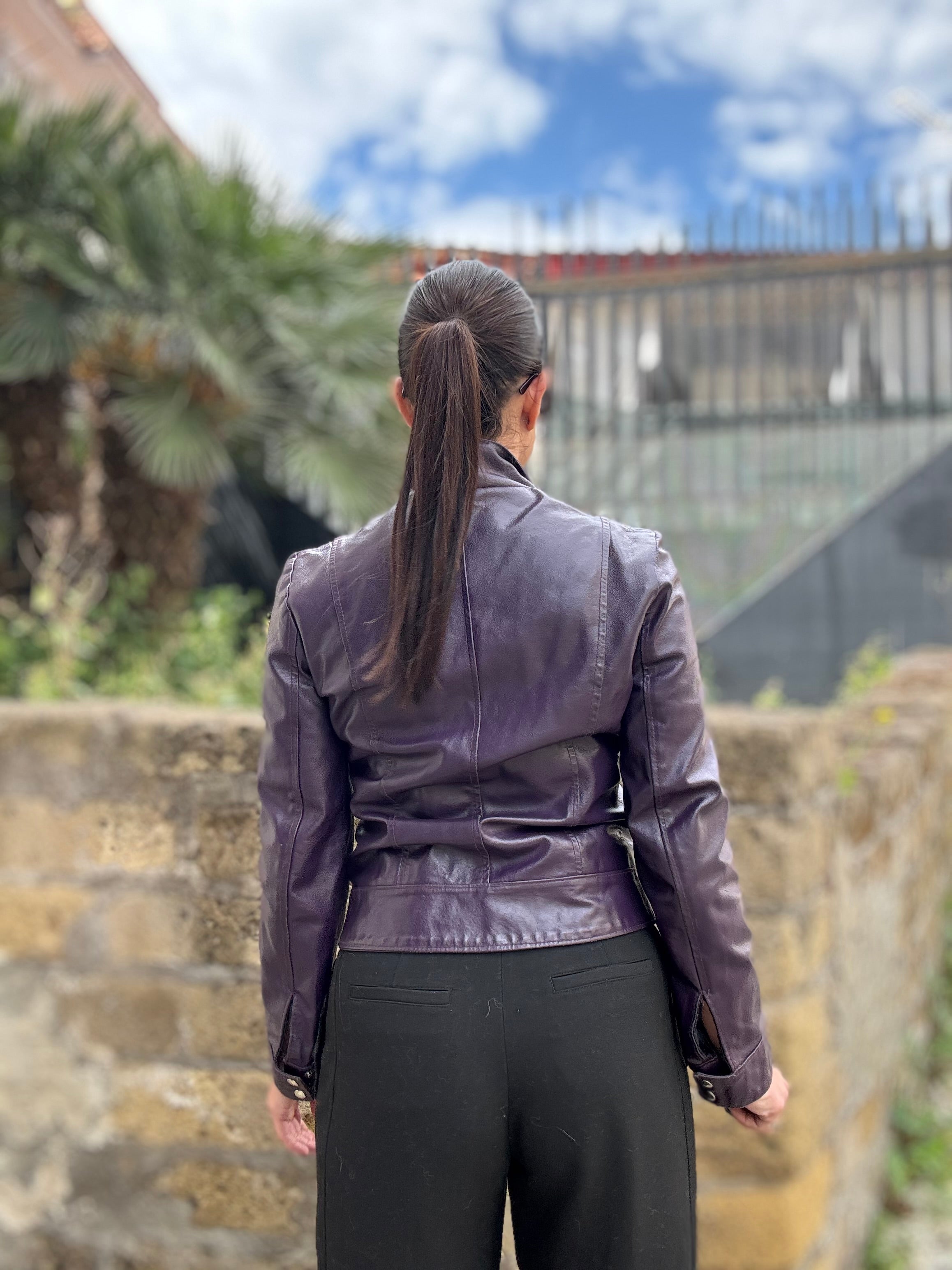 Giacca in pelle