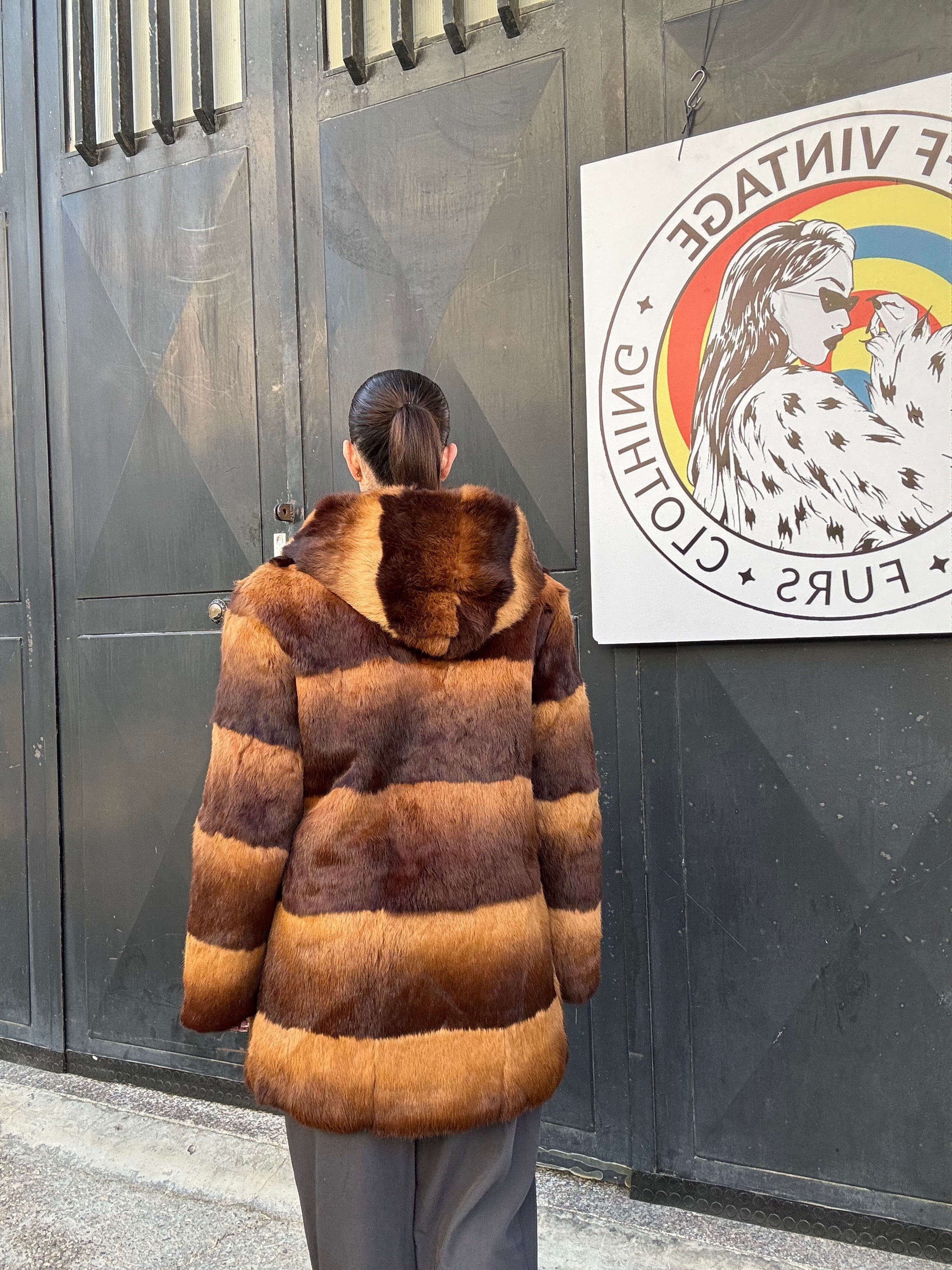 Cappotto in lapin