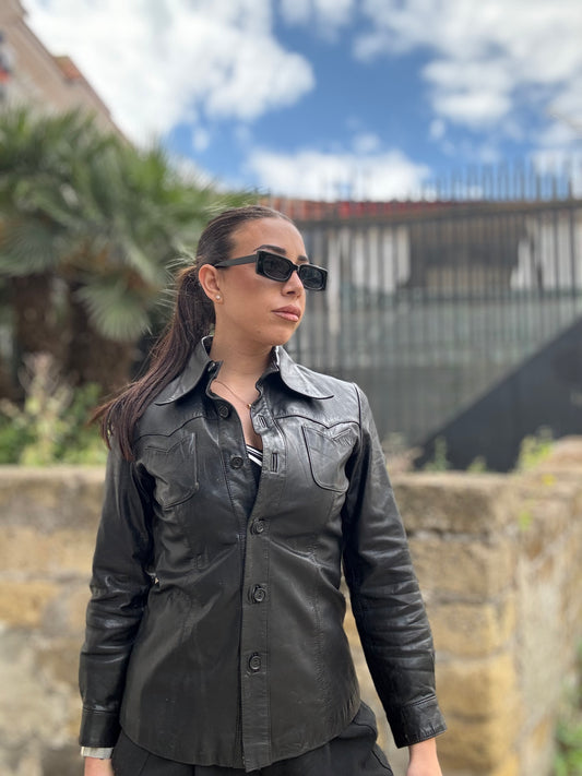 Giacca in pelle