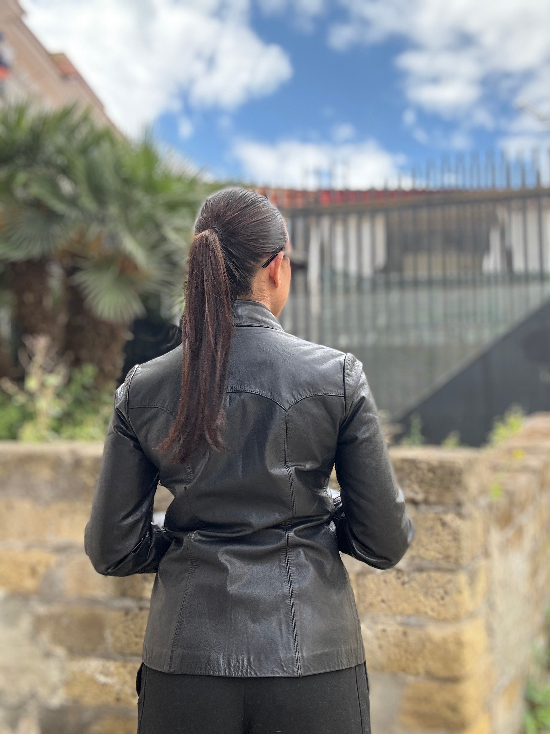 Giacca in pelle