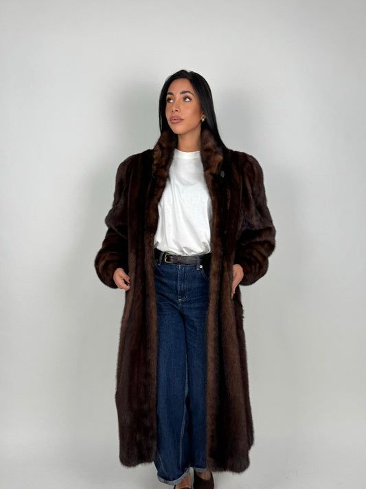 Cappotto in visone N717