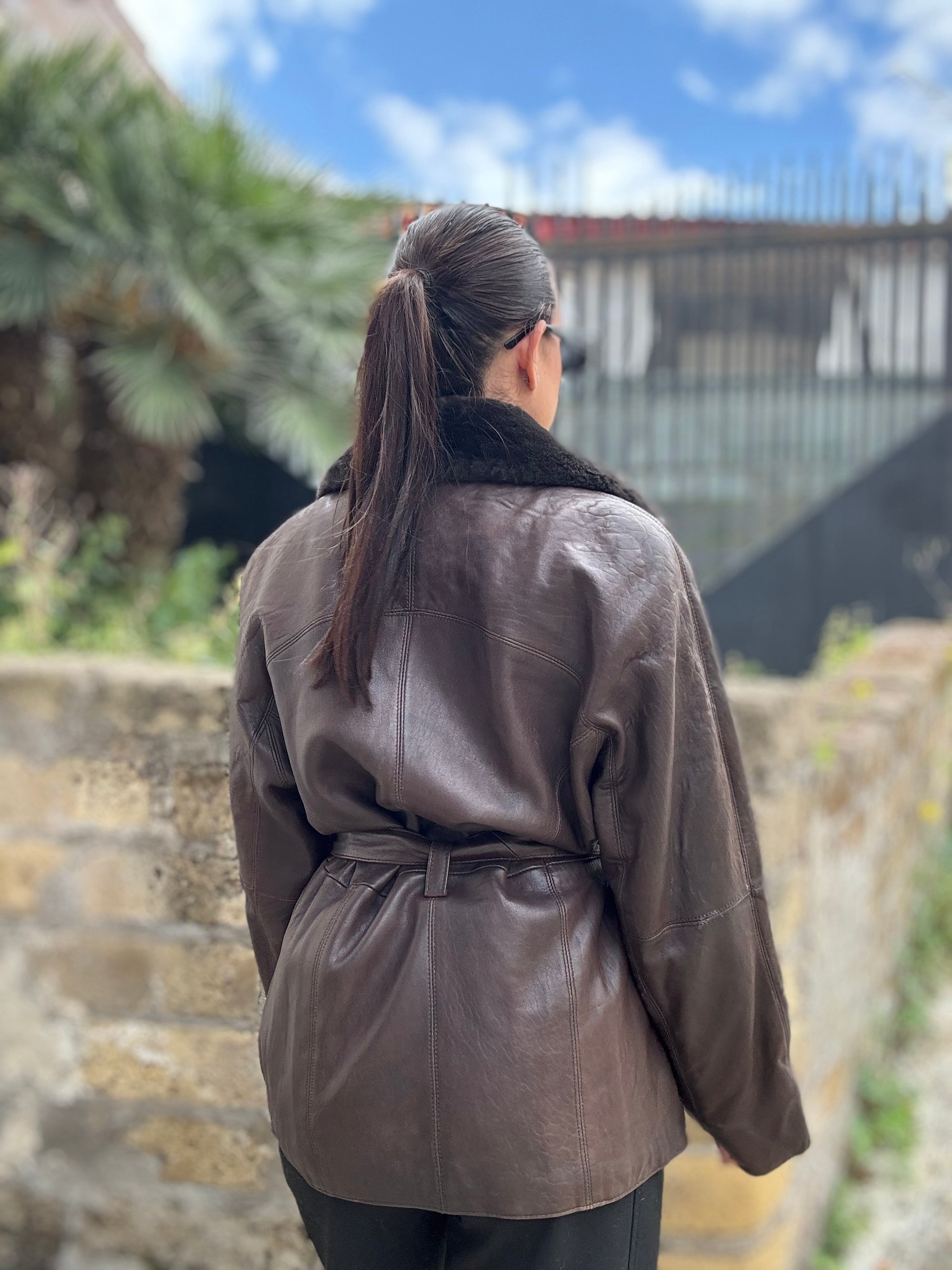 Giacca in pelle