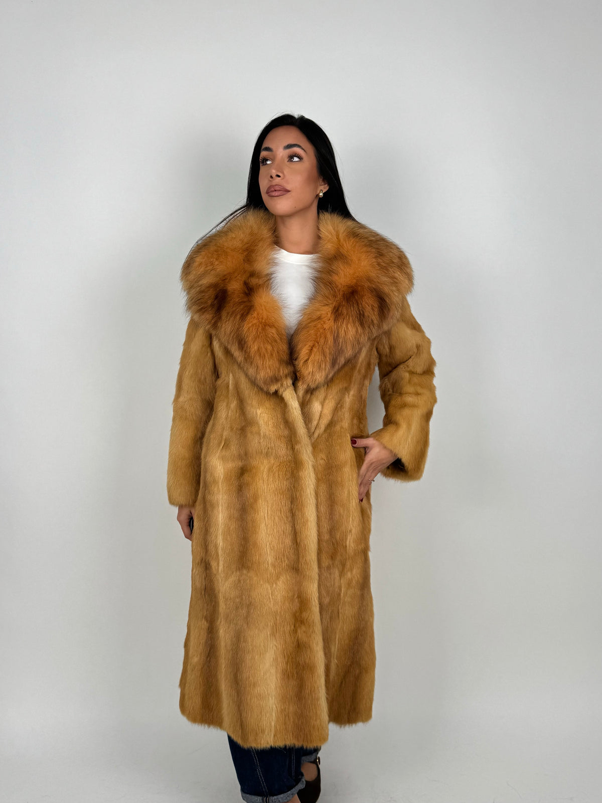 Cappotto in visone N718
