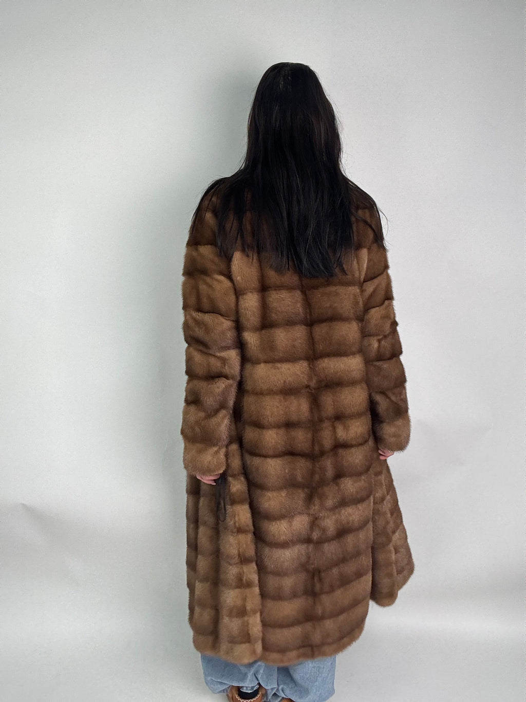 Cappotto in visone N414