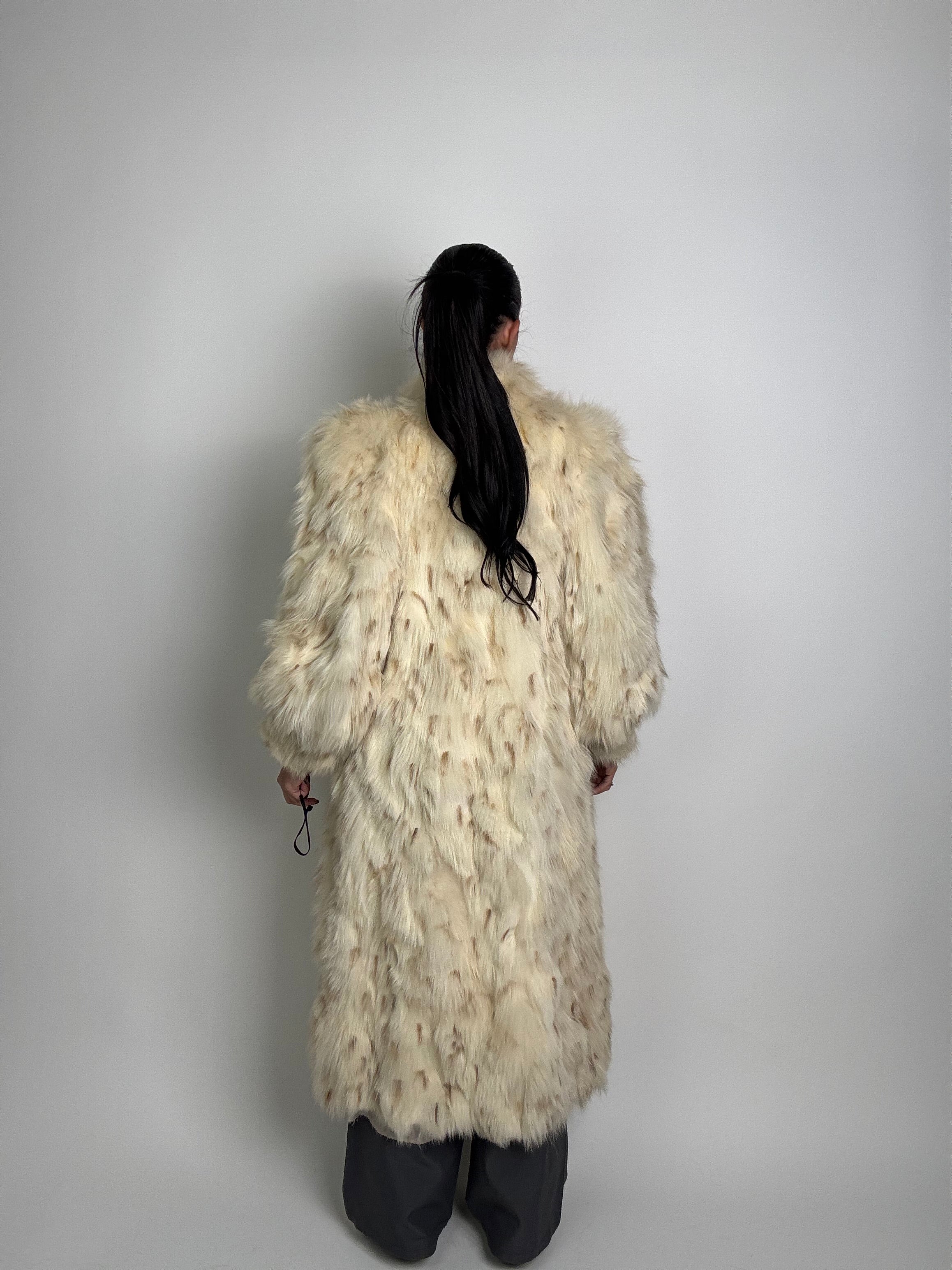 Cappotto in volpe linciata N889