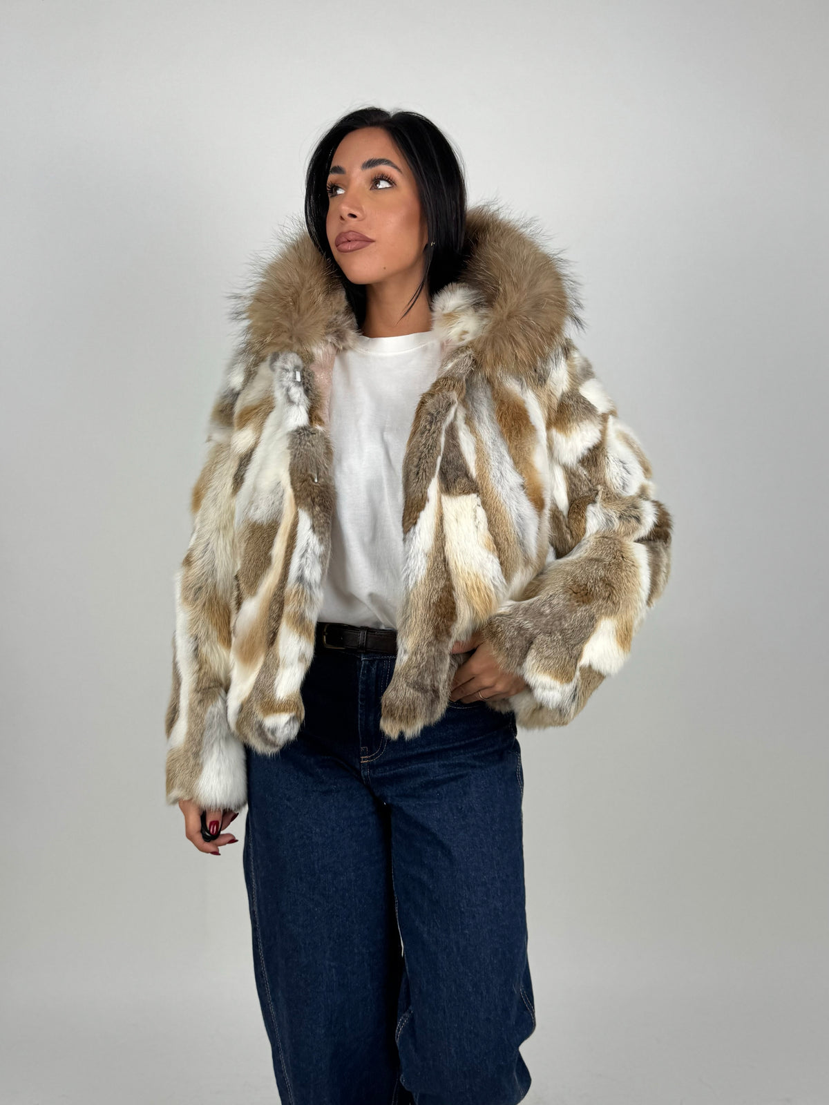 Giacca in lapin N223