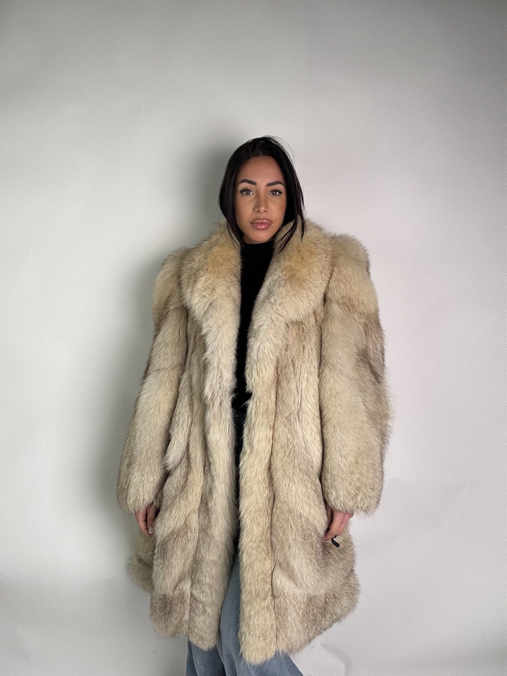 Giacca in volpe della groenlandia N98