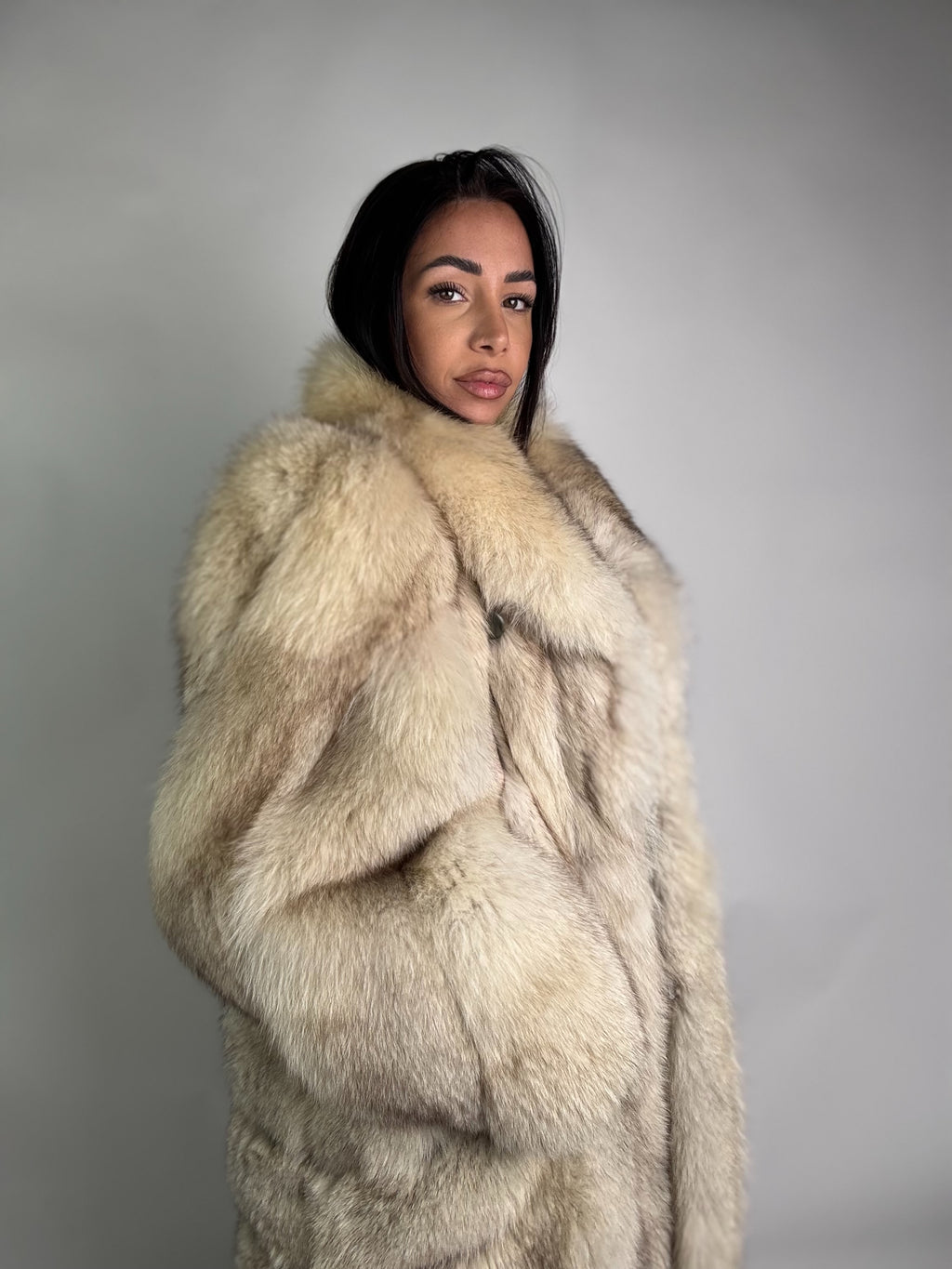 Giacca in volpe della groenlandia N98