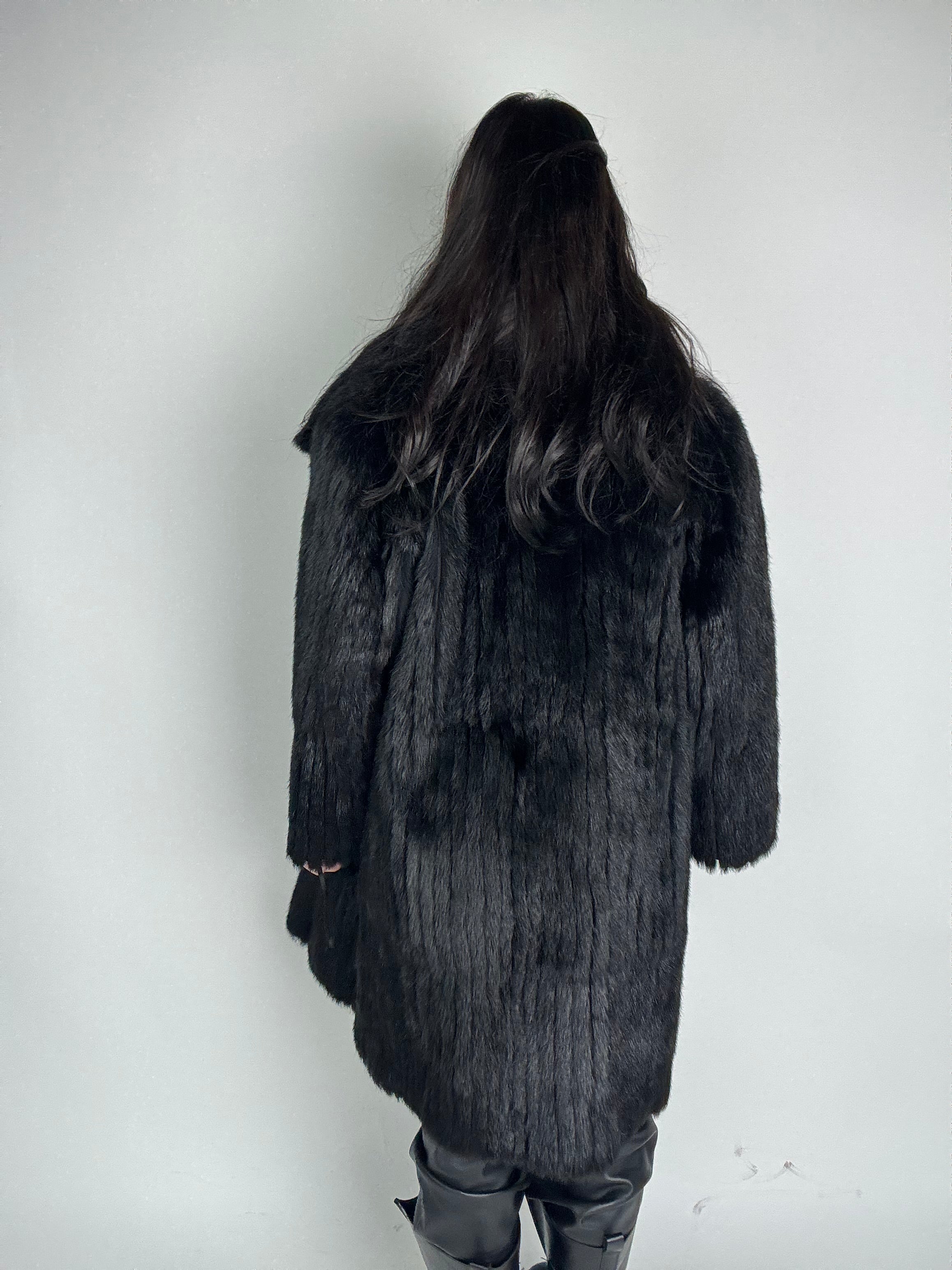 Cappotto in visone N478