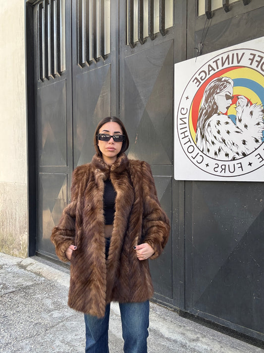 Giacca in visone