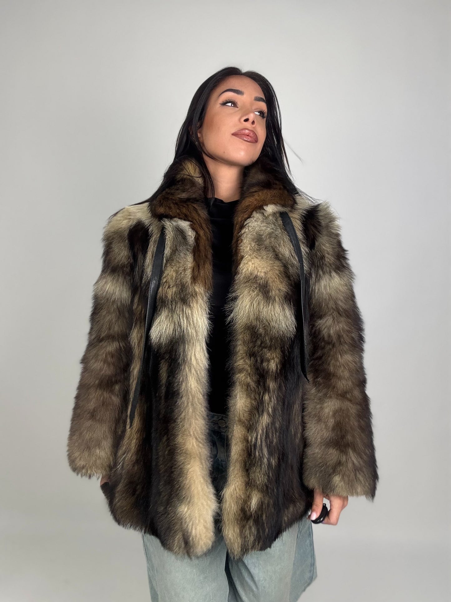 Giacca in volpe N592