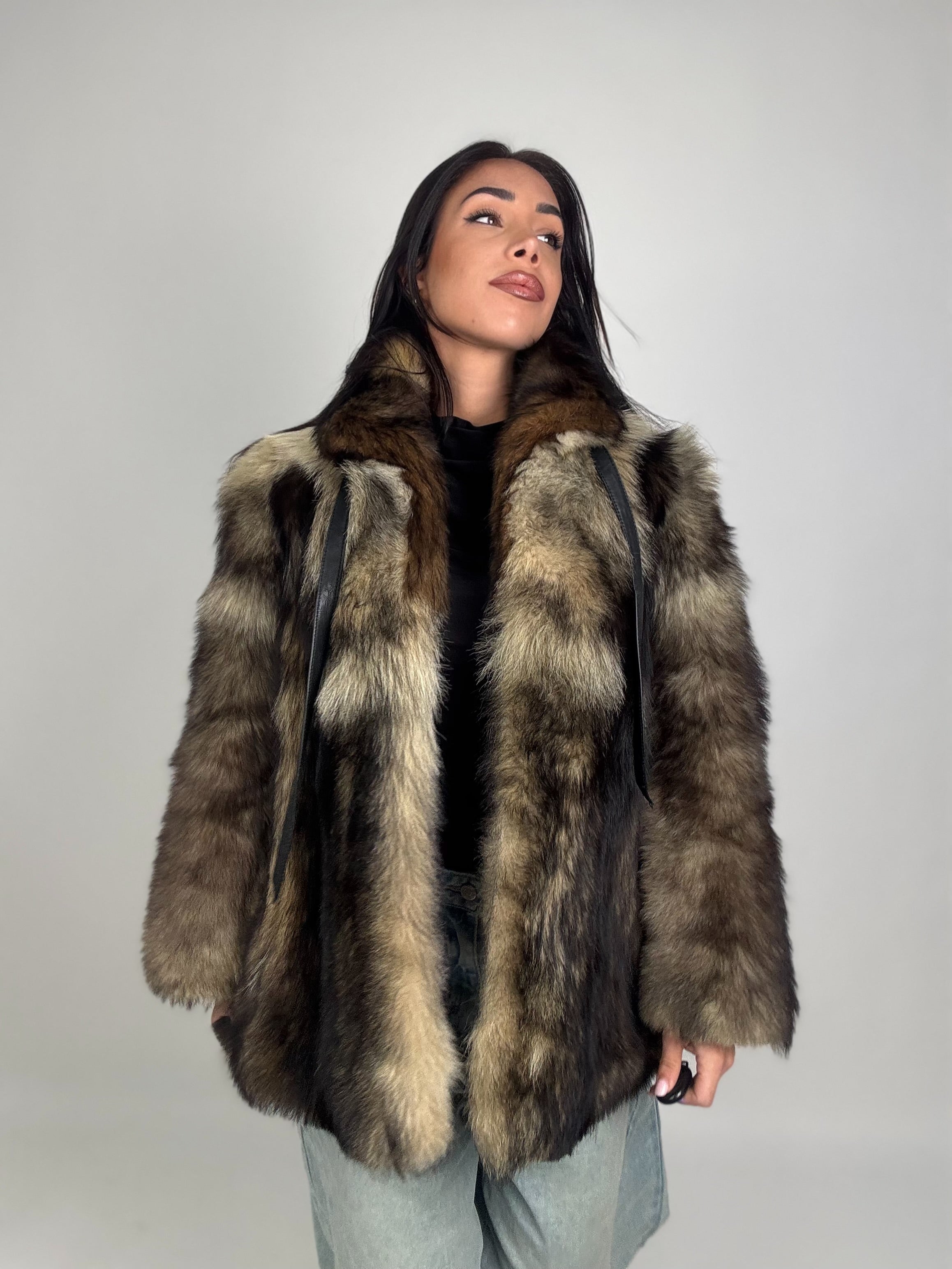 Giacca in volpe N592