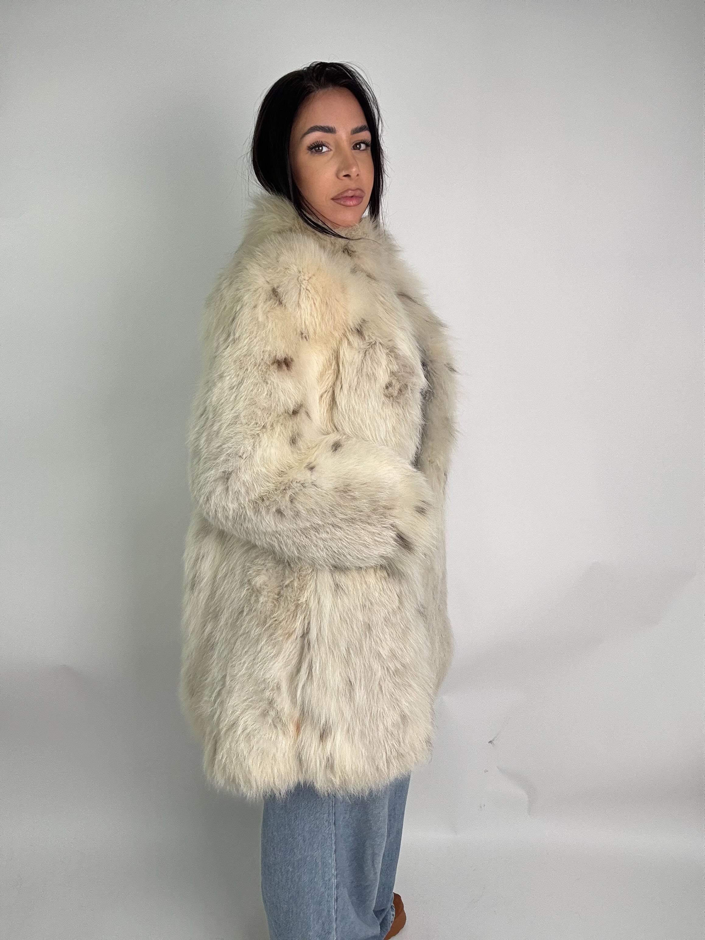 Giacca in volpe linciata N100