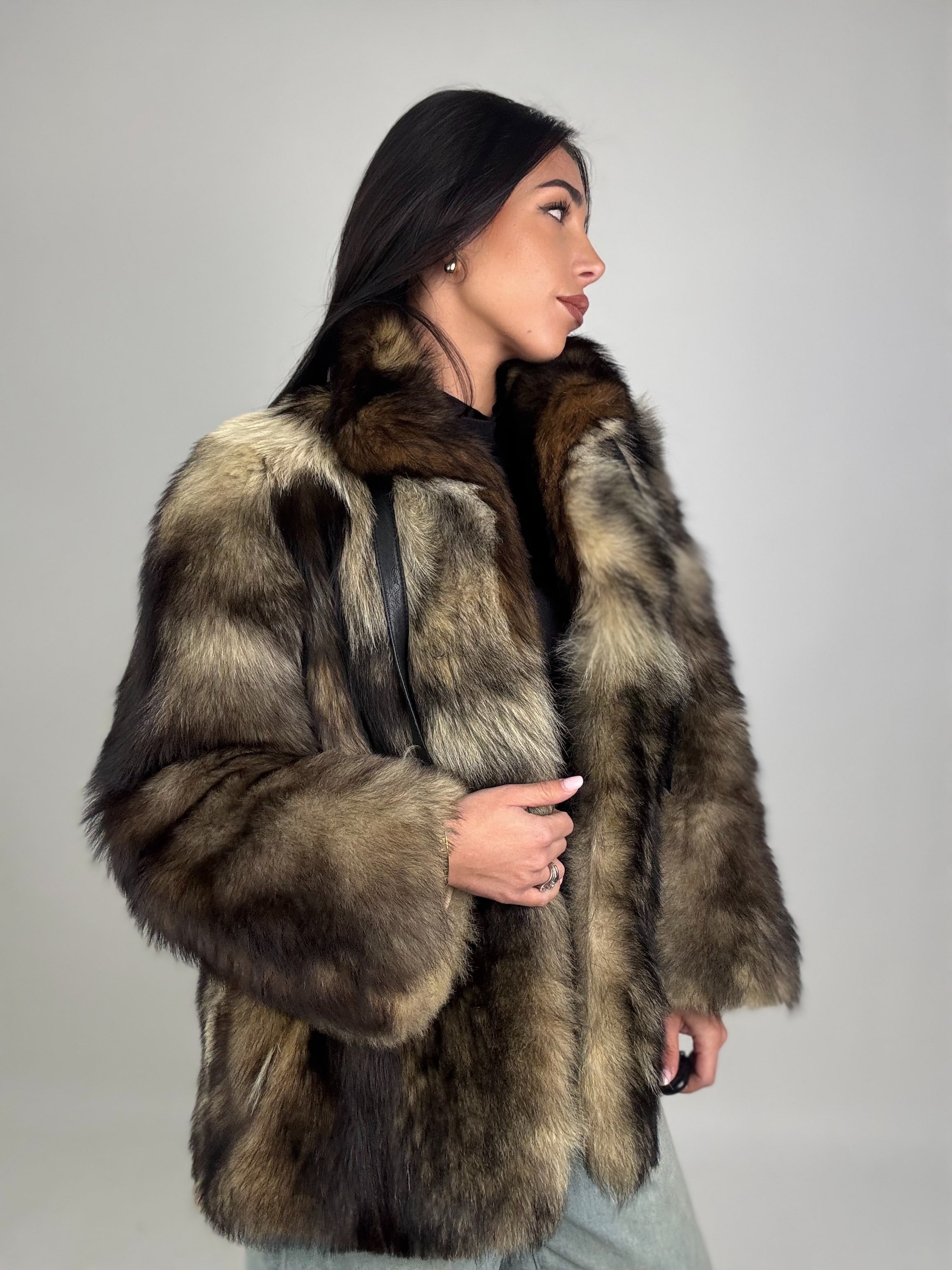 Giacca in volpe N592