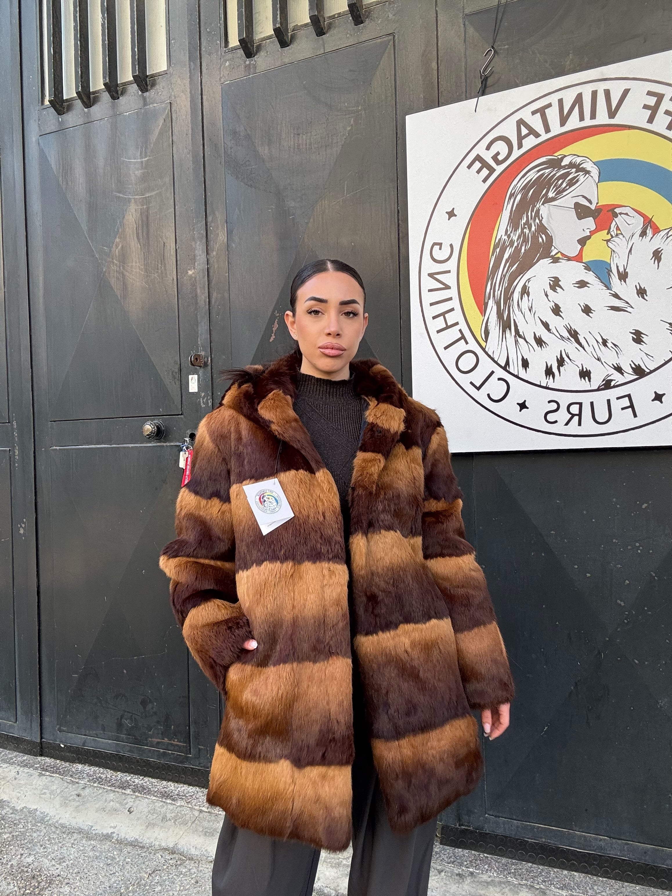 Cappotto in lapin