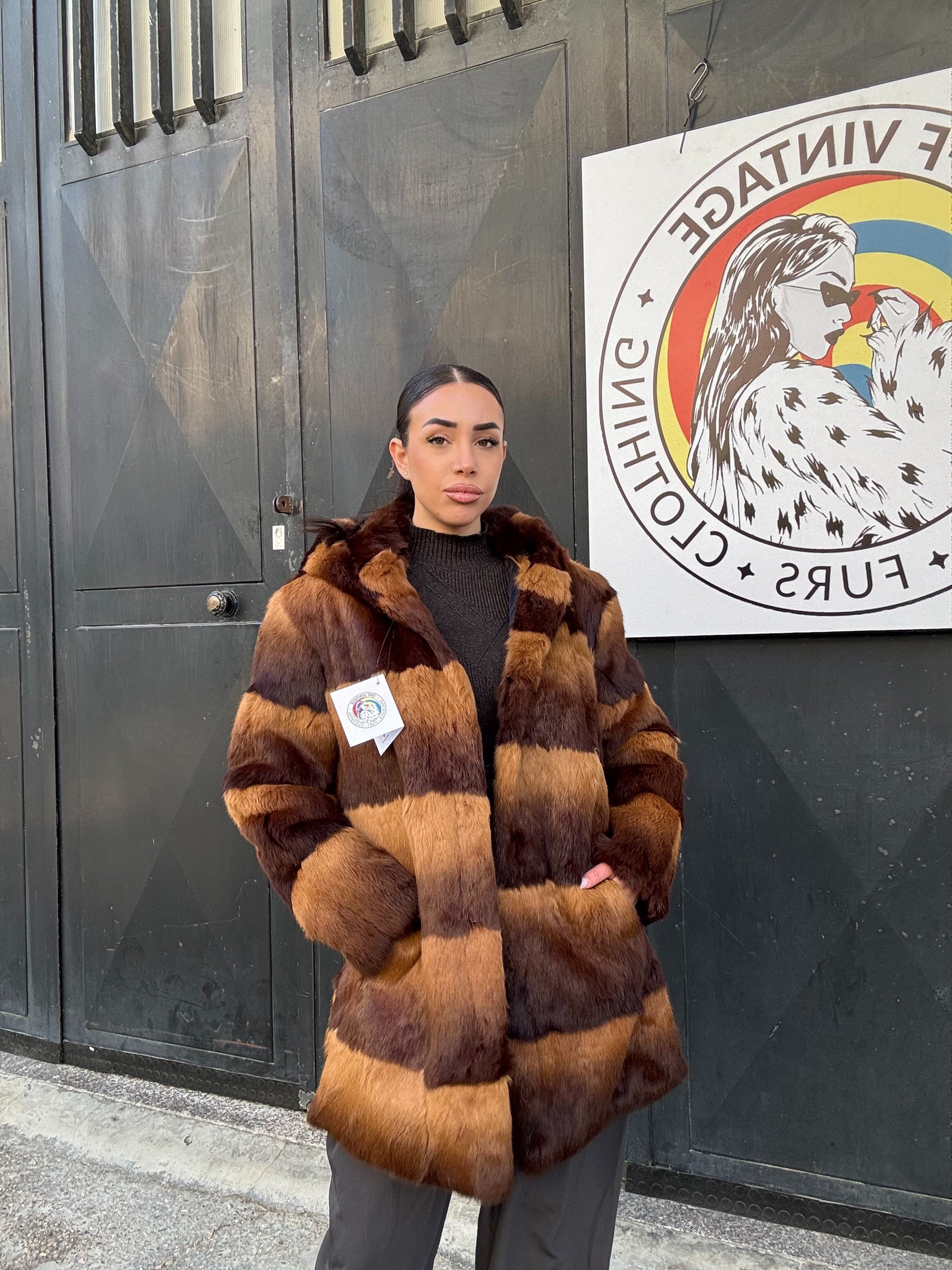 Cappotto in lapin