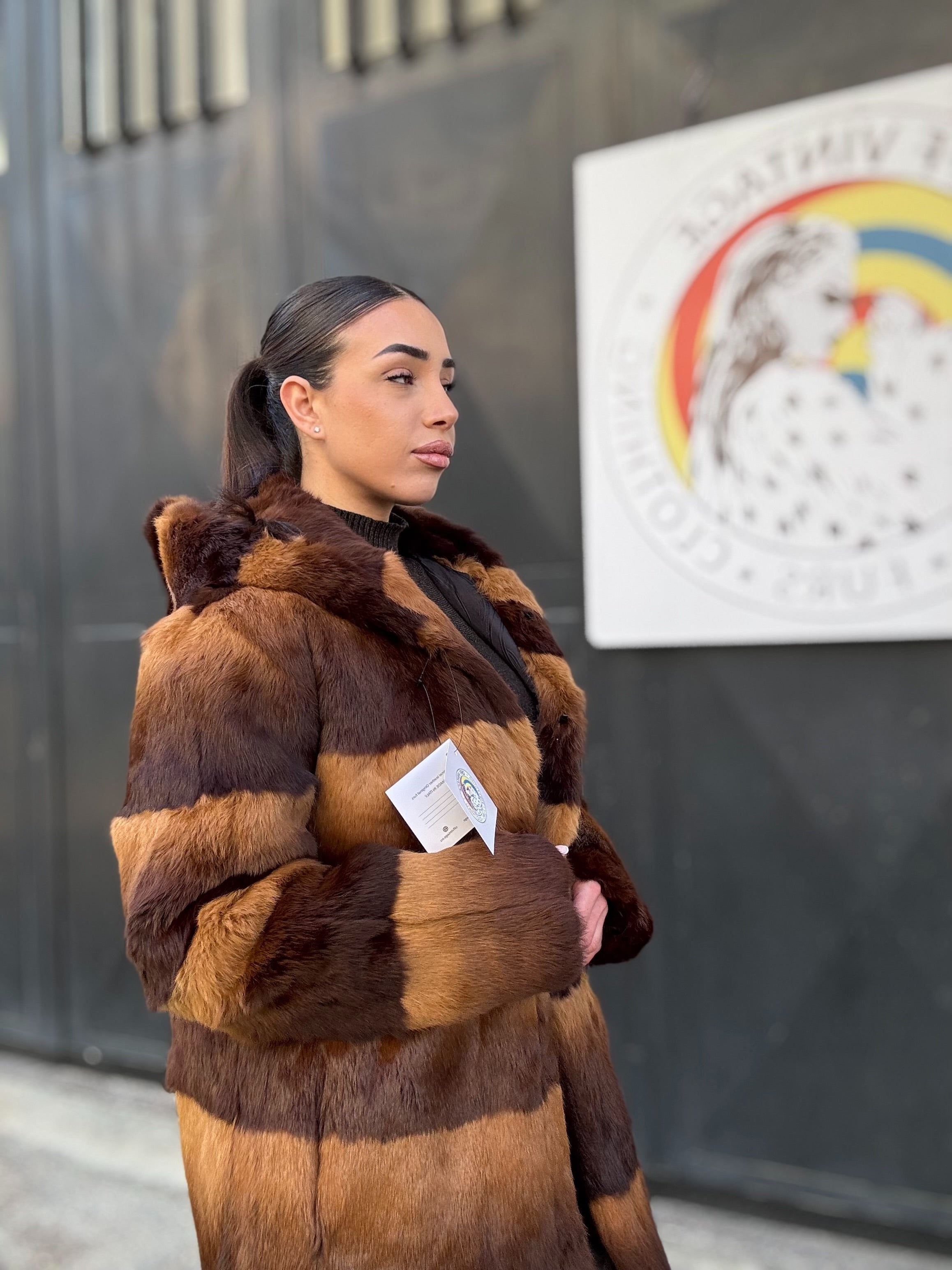 Cappotto in lapin
