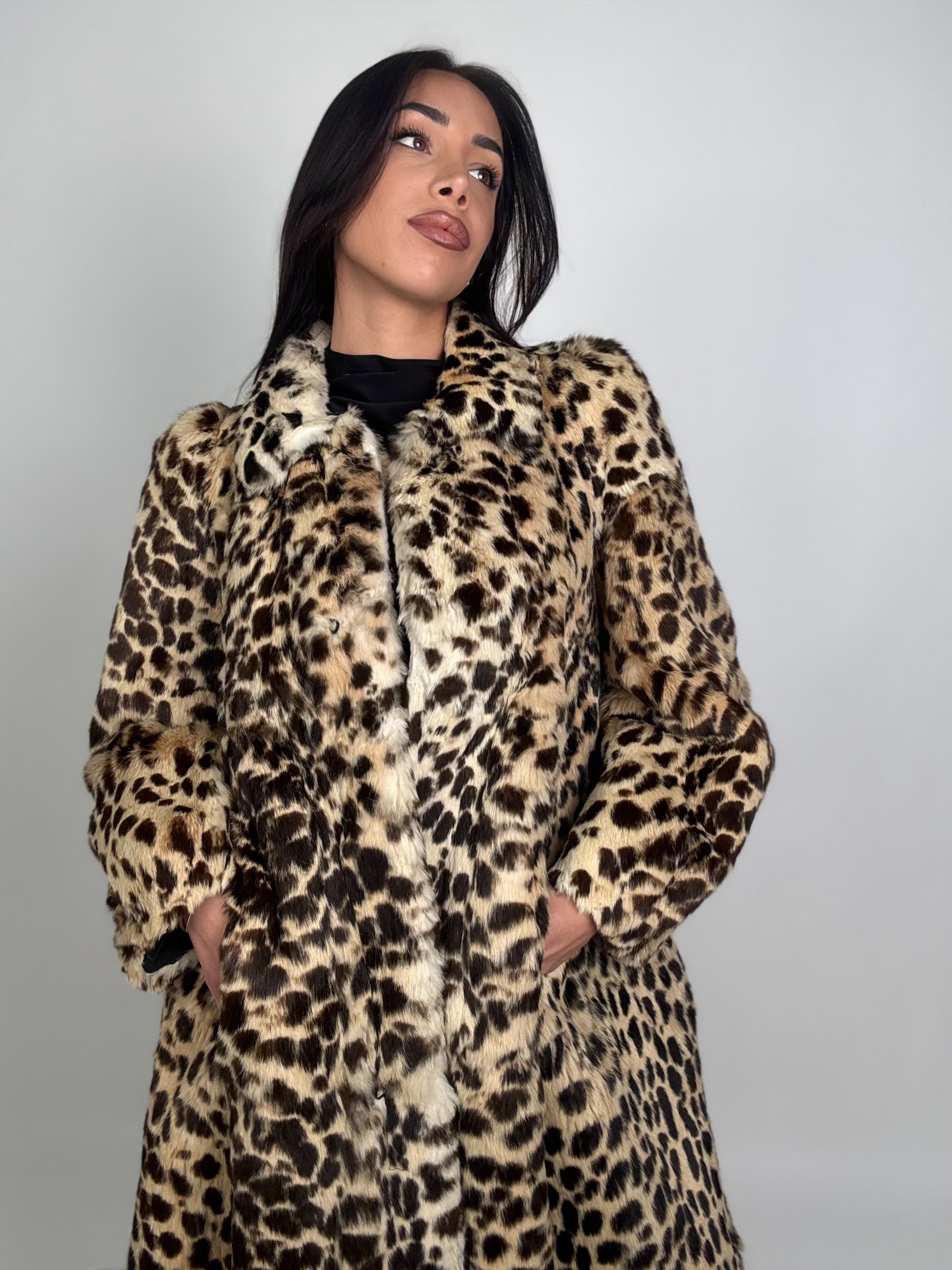 Cappotto in lapin N594