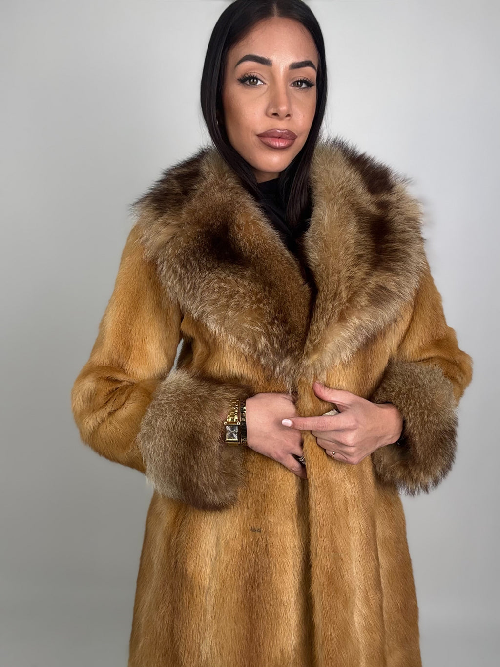 Cappotto in visone N647