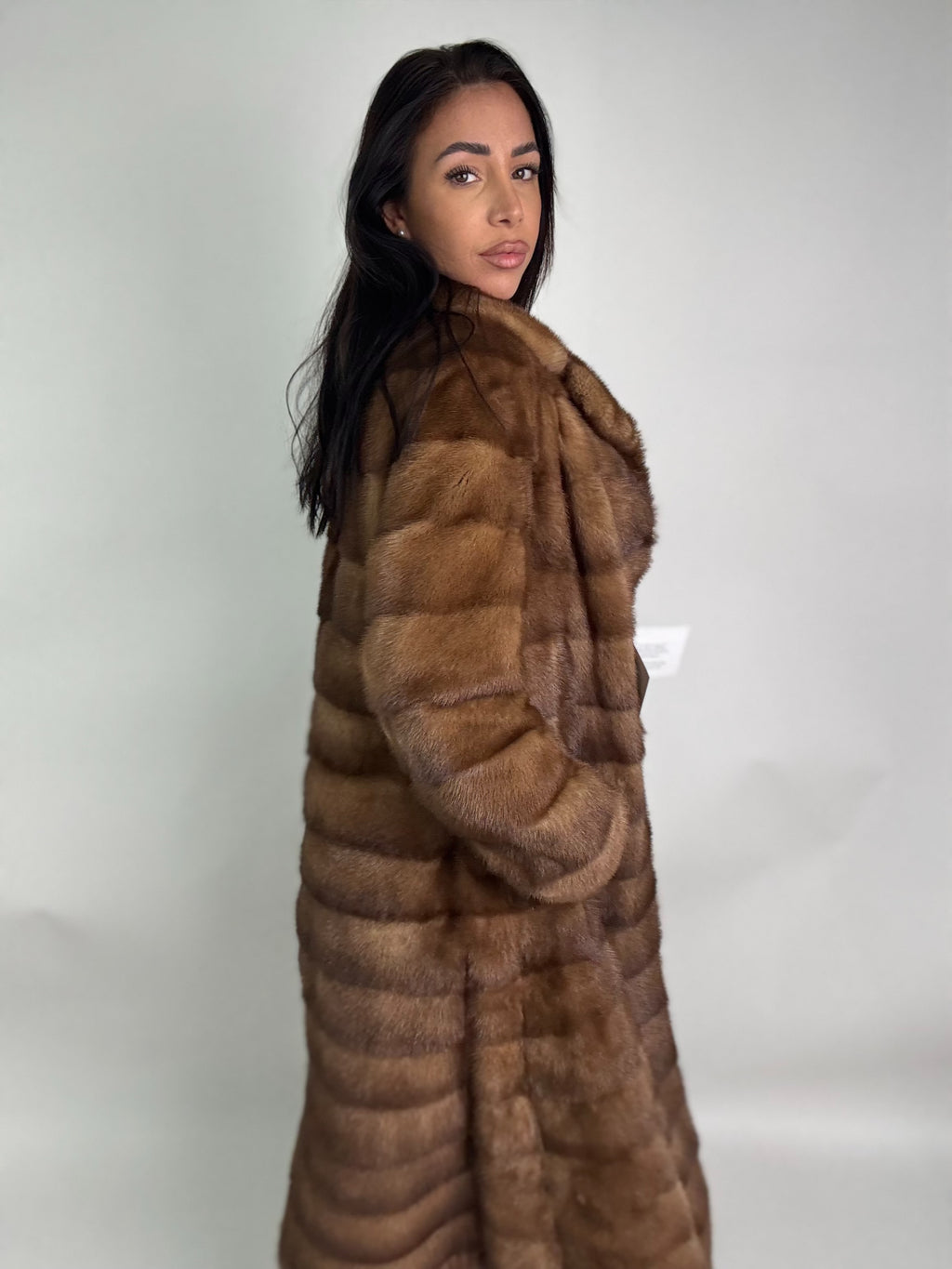 Cappotto in visone N414