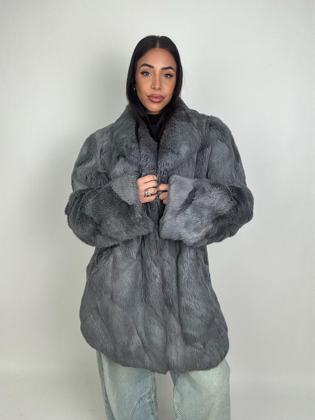 Giacca in lapin N598