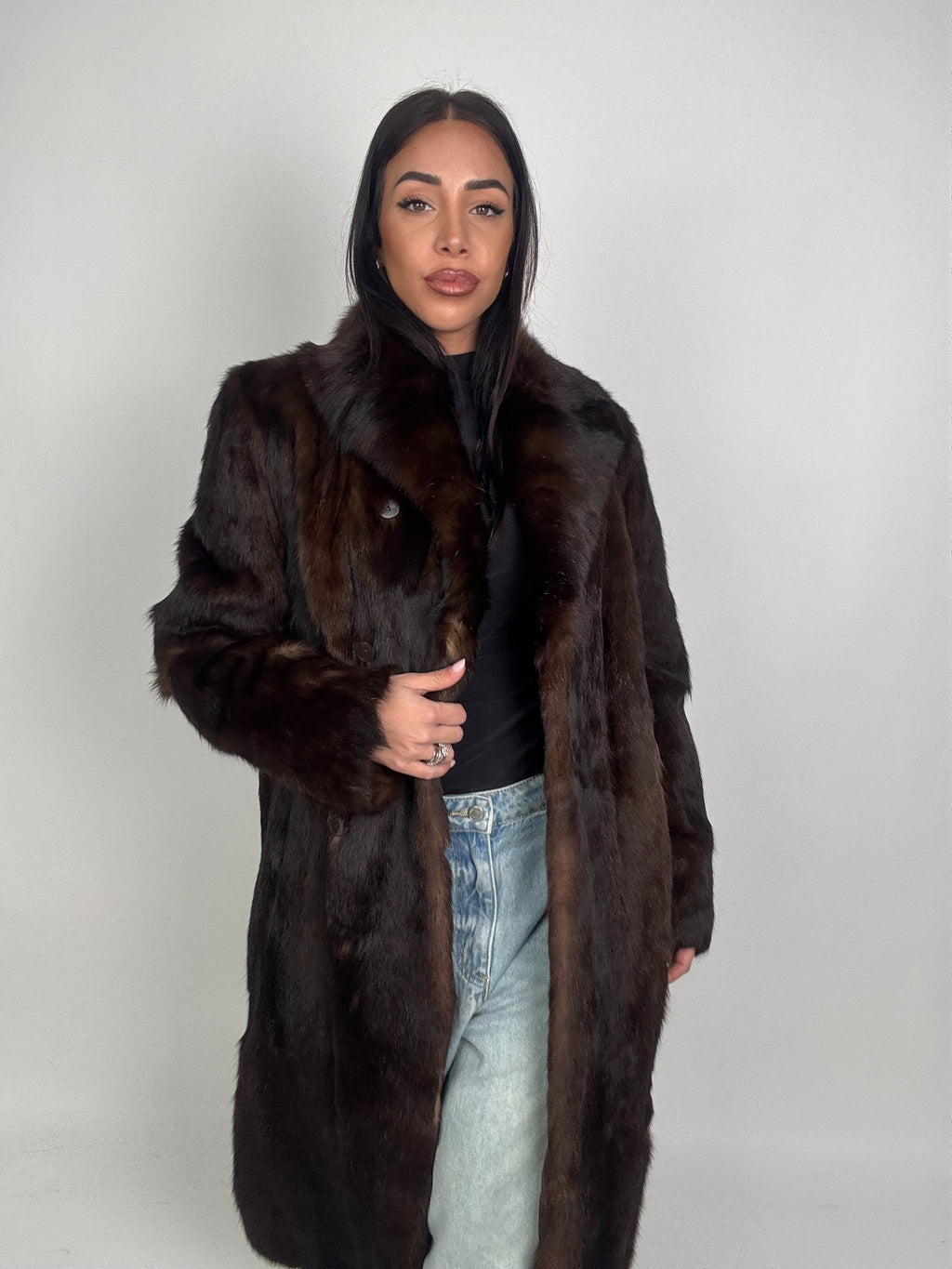Cappotto in castoro N599