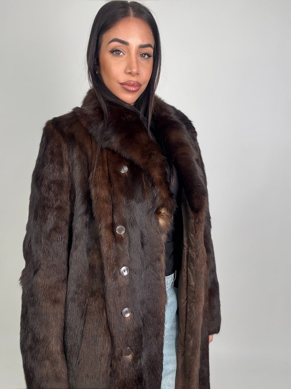 Cappotto in castoro N599