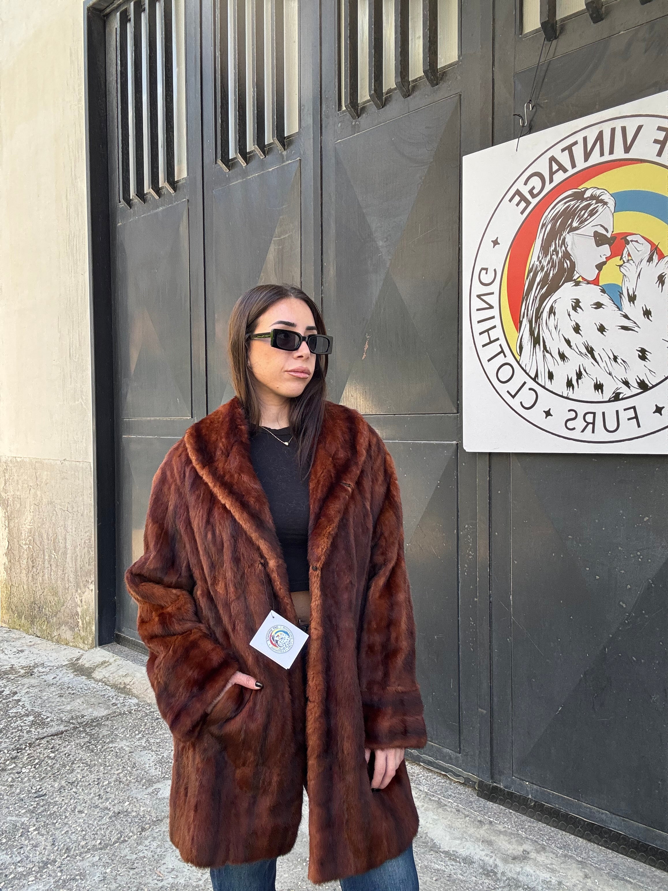 Cappotto in opossum