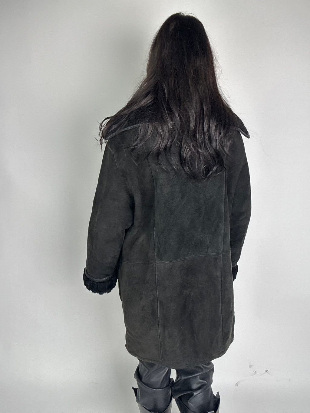 Shearling coat N189