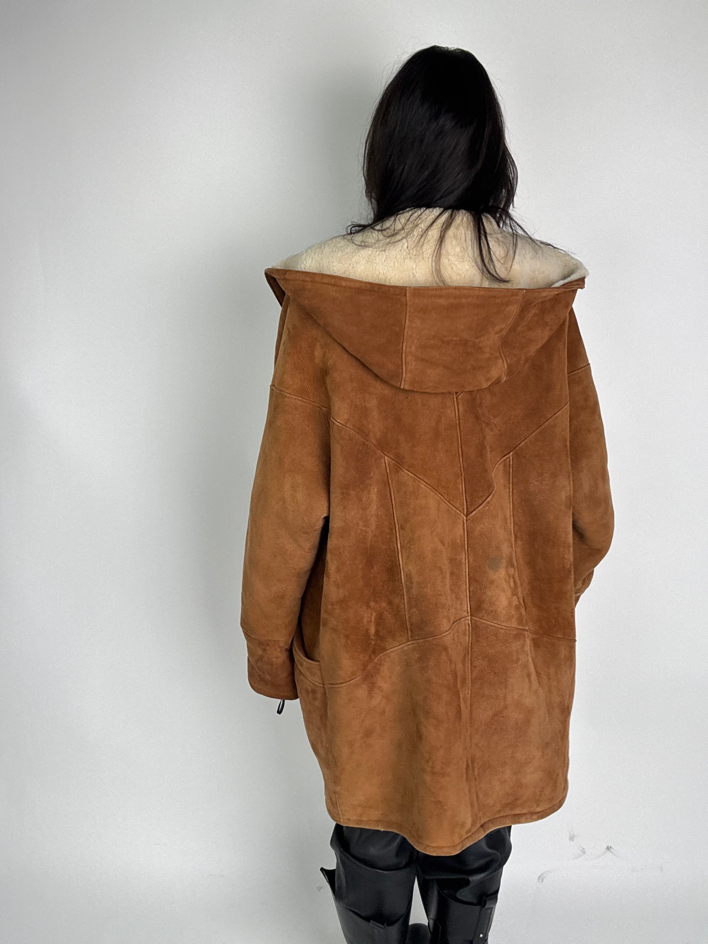 Shearling coat N190