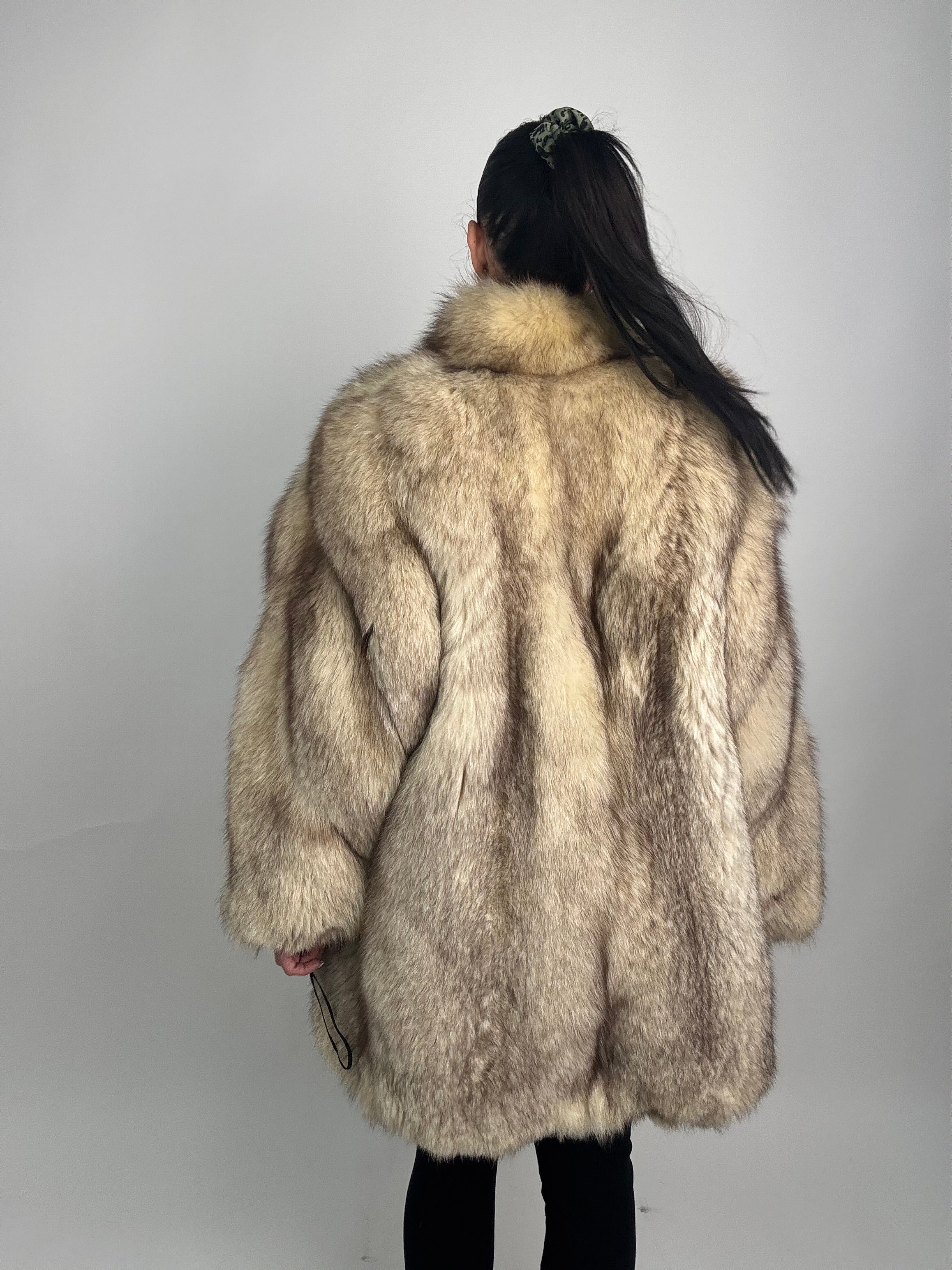 Giacca in volpe della groenlandia N103